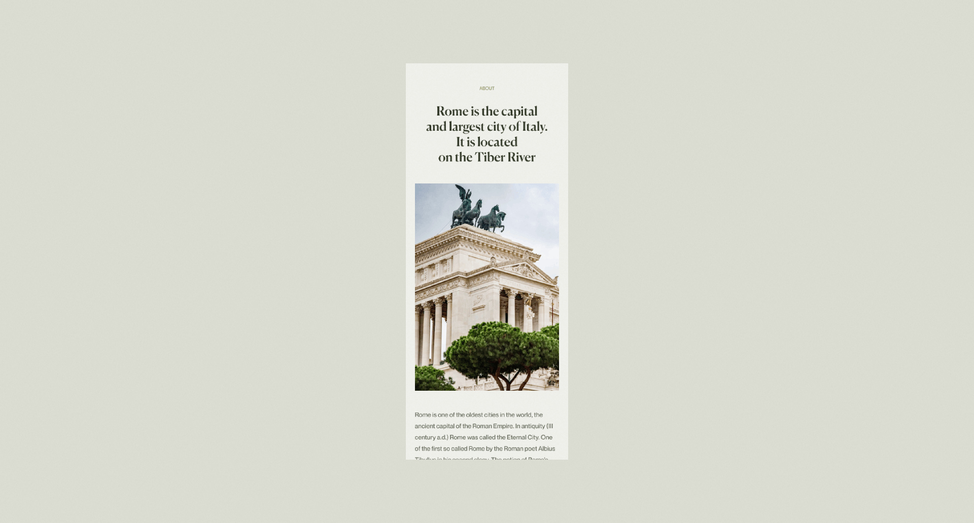 Athari Italy - luxury travel planning service — Изображение №11 — Интерфейсы на Dprofile
