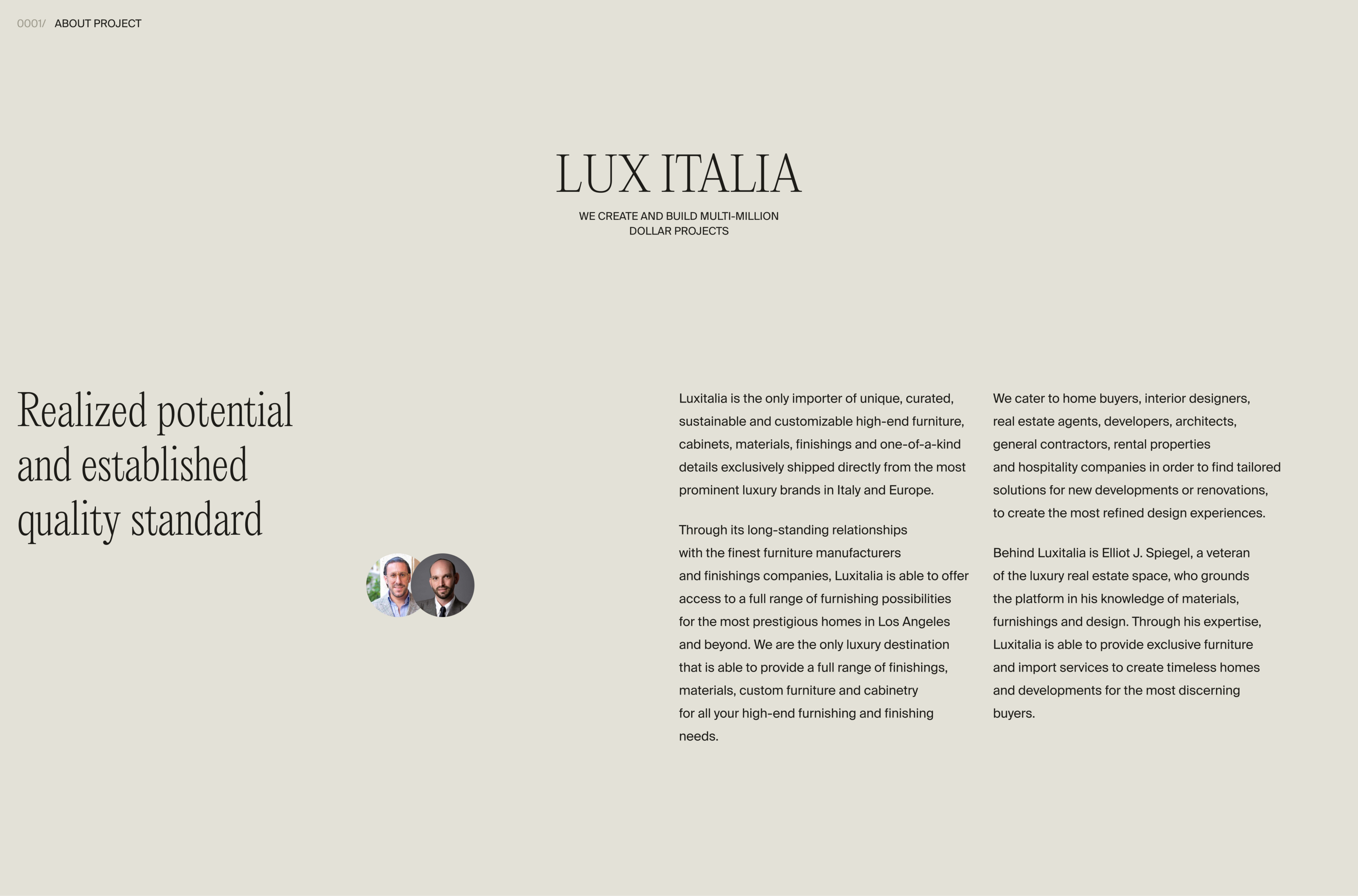 Lux Italia — Изображение №2 — Интерфейсы на Dprofile