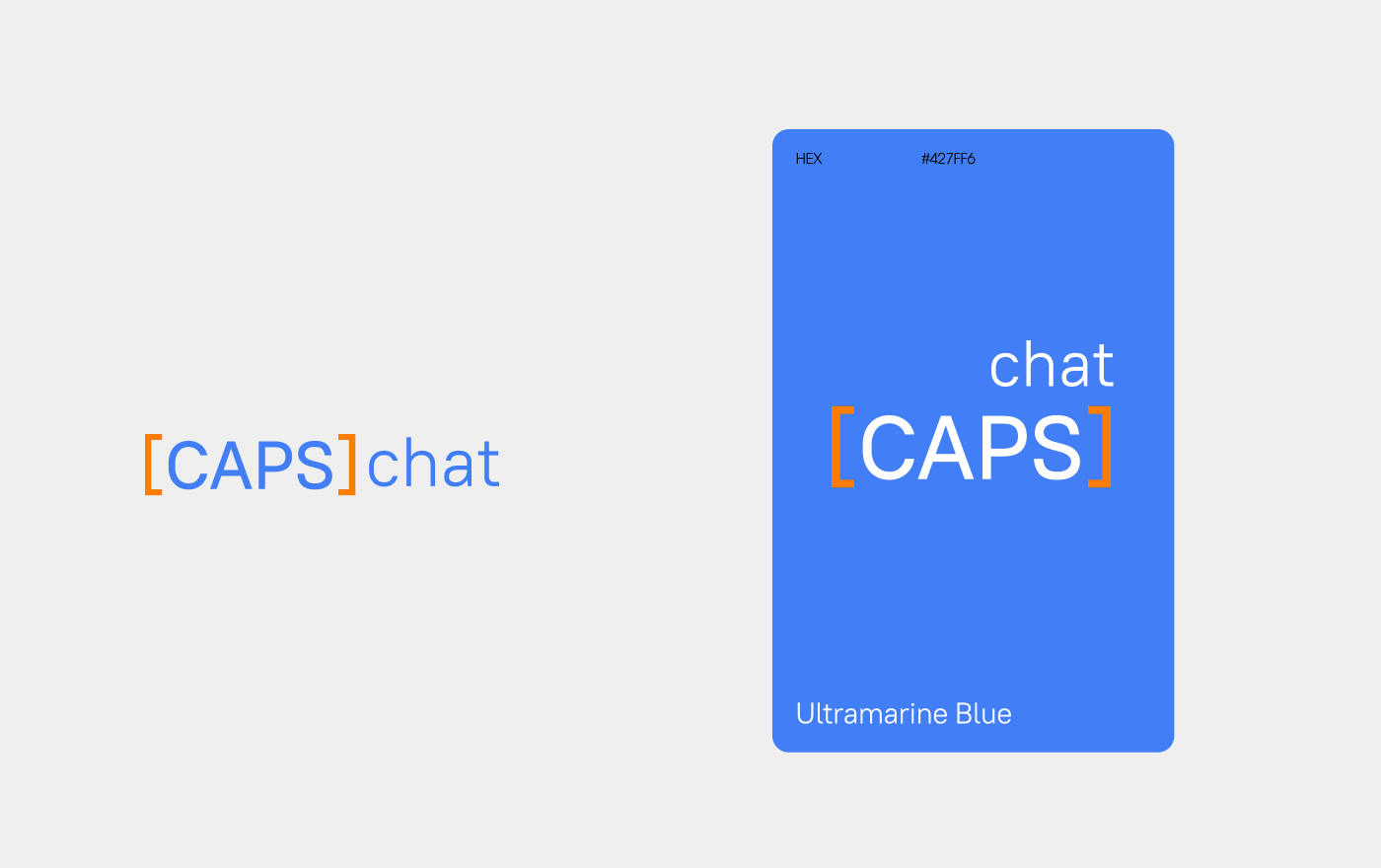 CAPS chat | branding | minimalistic logo — Изображение №2 — Брендинг на Dprofile