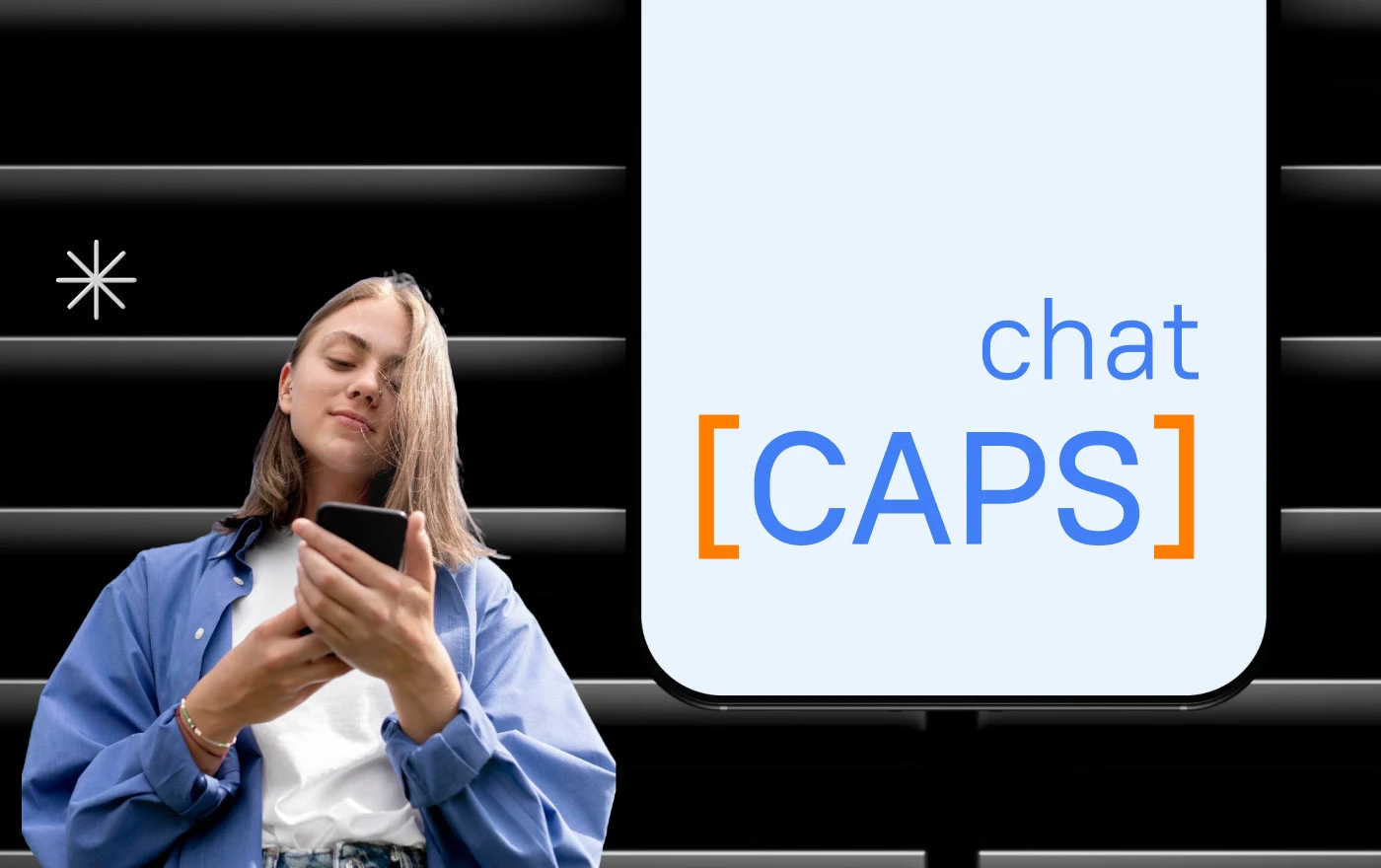 CAPS chat | branding | minimalistic logo — Изображение №1 — Брендинг на Dprofile