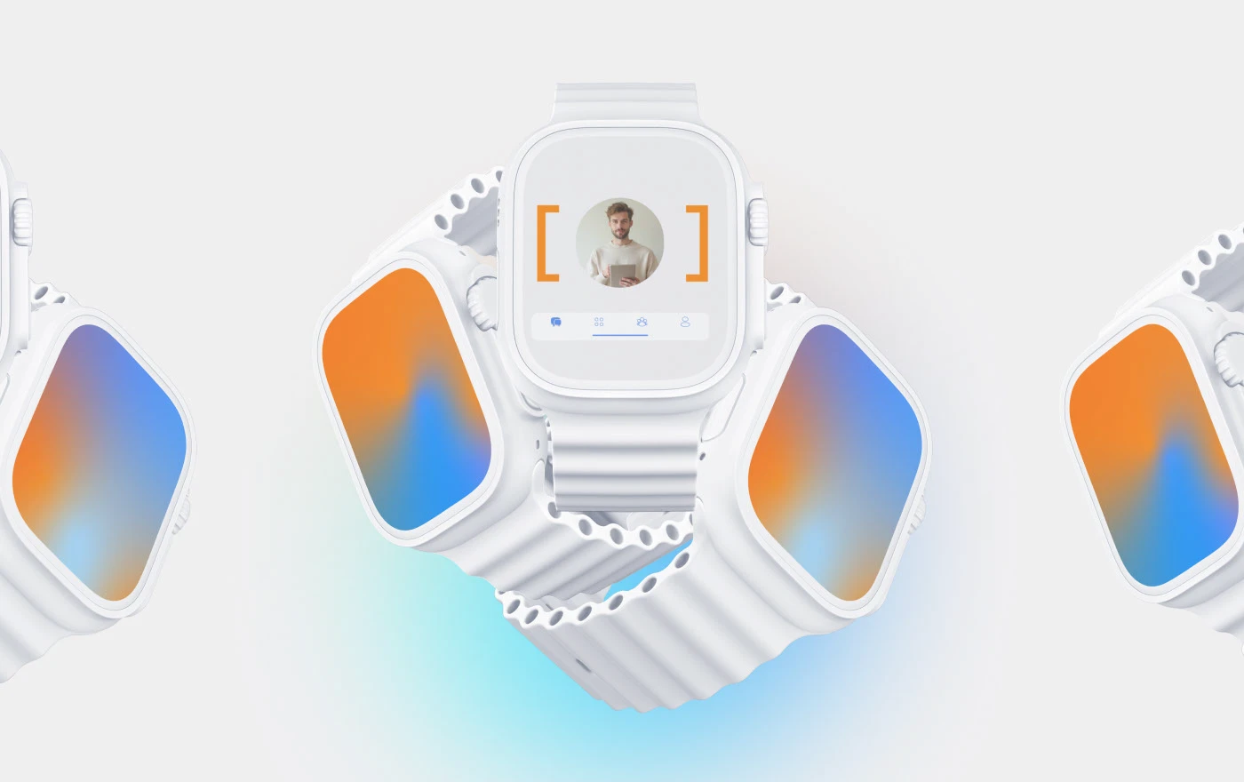 CAPS chat | branding | minimalistic logo — Изображение №6 — Брендинг на Dprofile