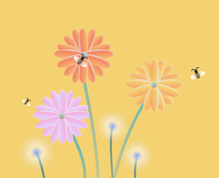 Summer illustrations — Иллюстрация, Анимация на Dprofile