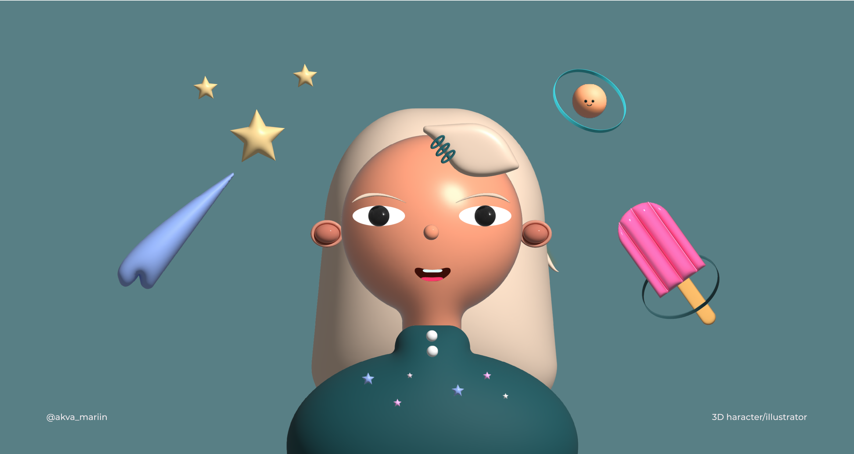 3d characters 2022 — Изображение №15 — Иллюстрация, 3D на Dprofile