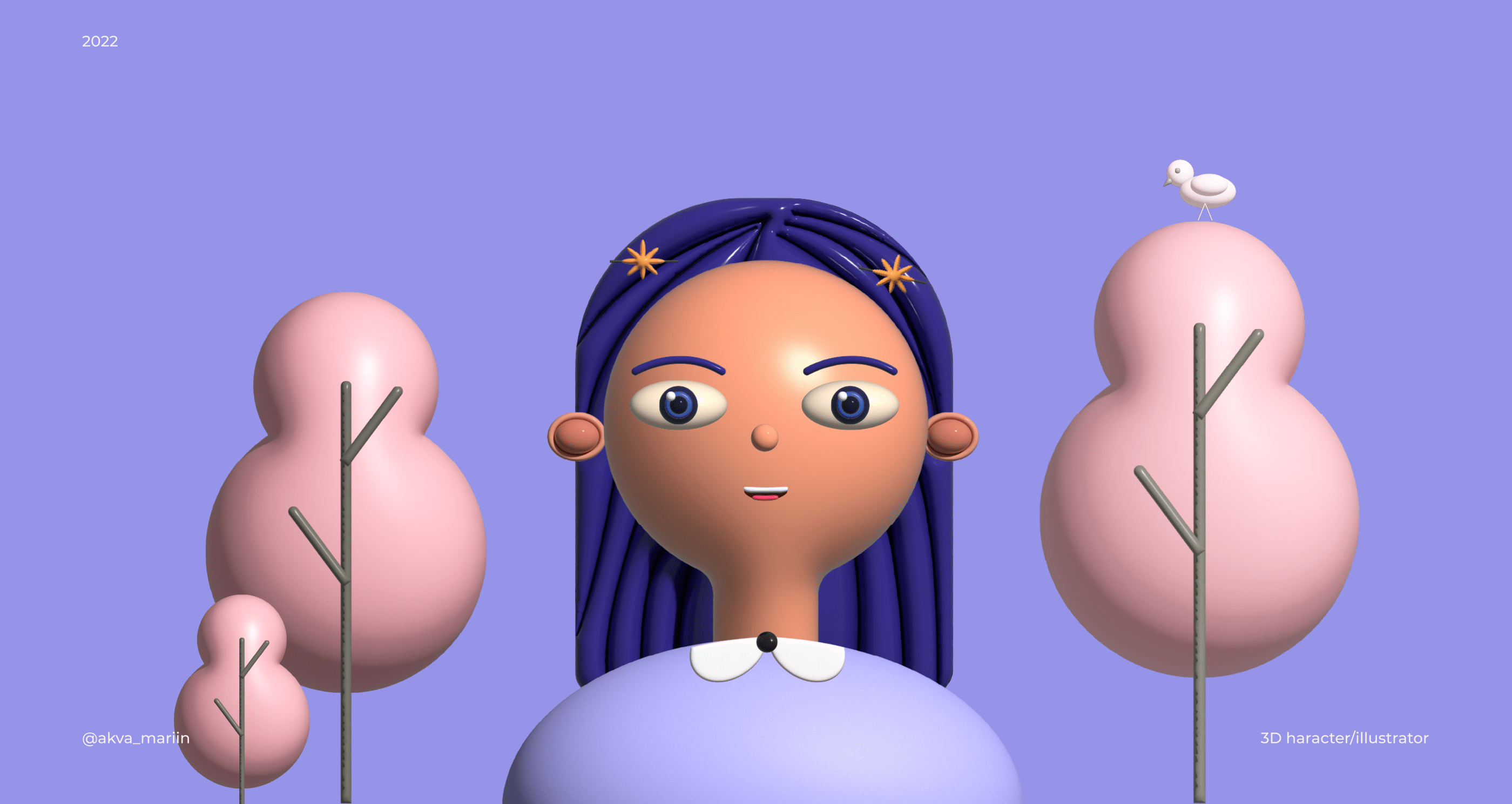 3d characters 2022 — Изображение №1 — Иллюстрация, 3D на Dprofile