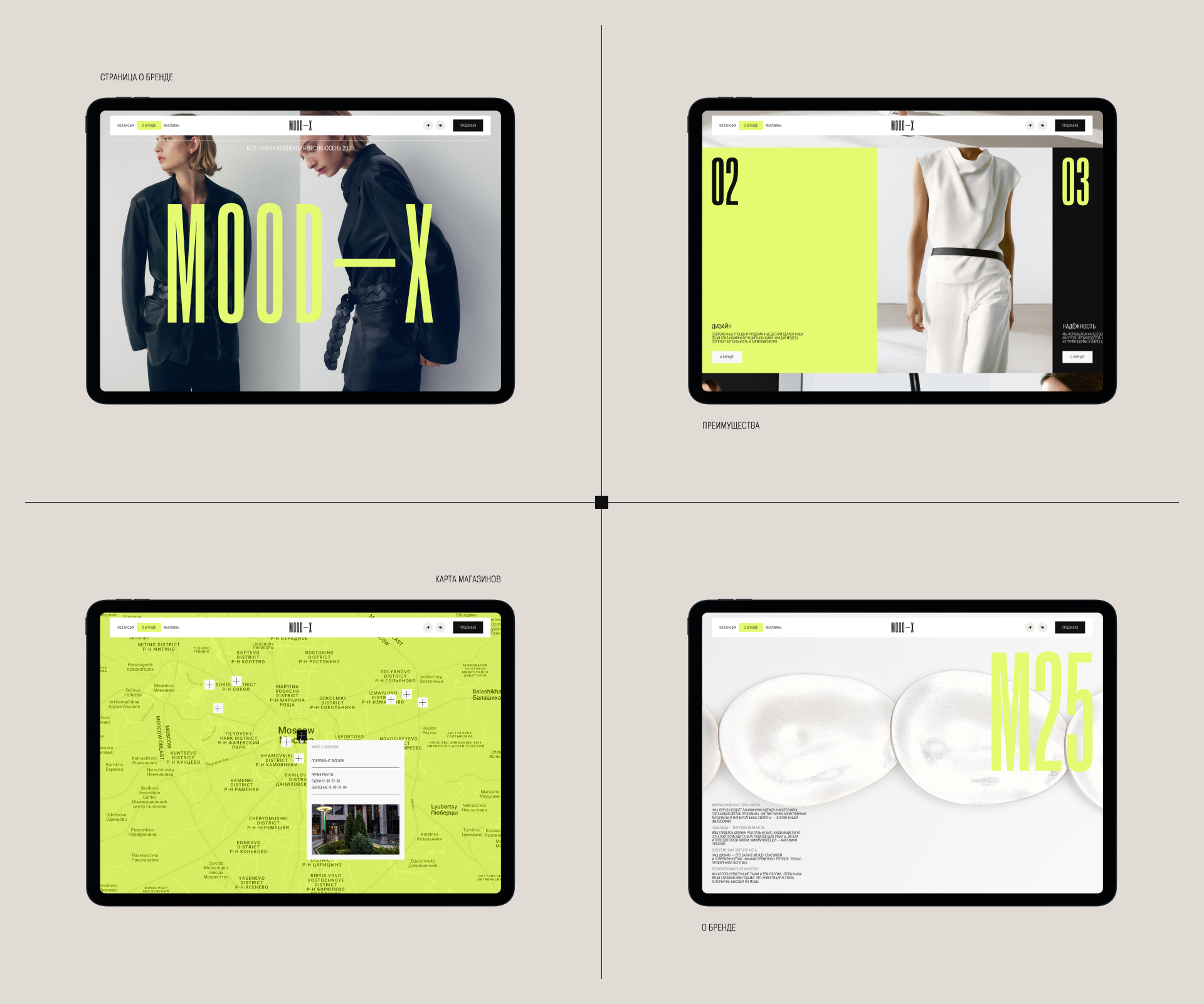 Mood-X. Промо. Сервис. Приложение. — Изображение №14 — Интерфейсы, Анимация на Dprofile