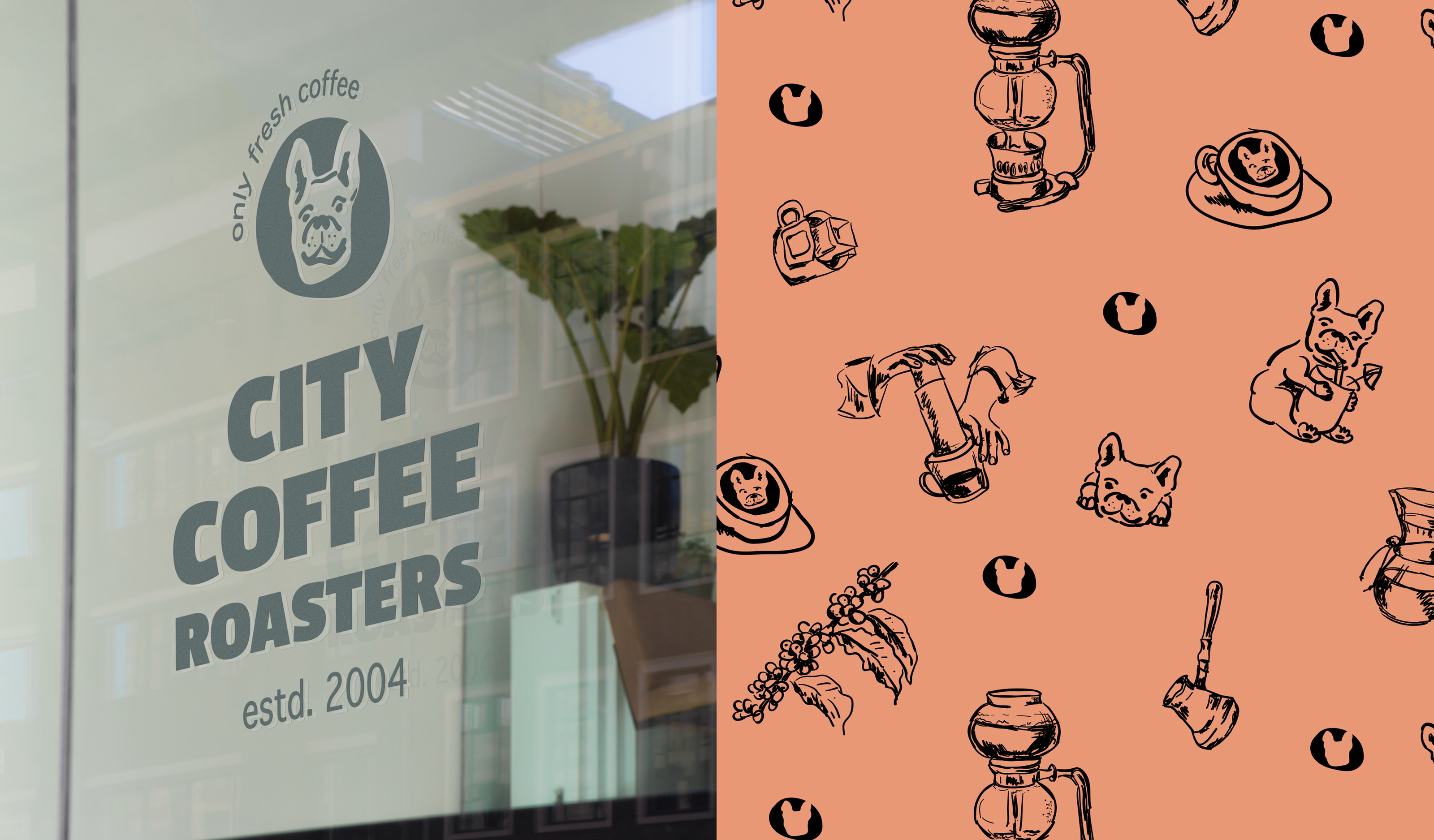 CITY COFFEE ROASTERS — Изображение №20 — Брендинг, Графика на Dprofile