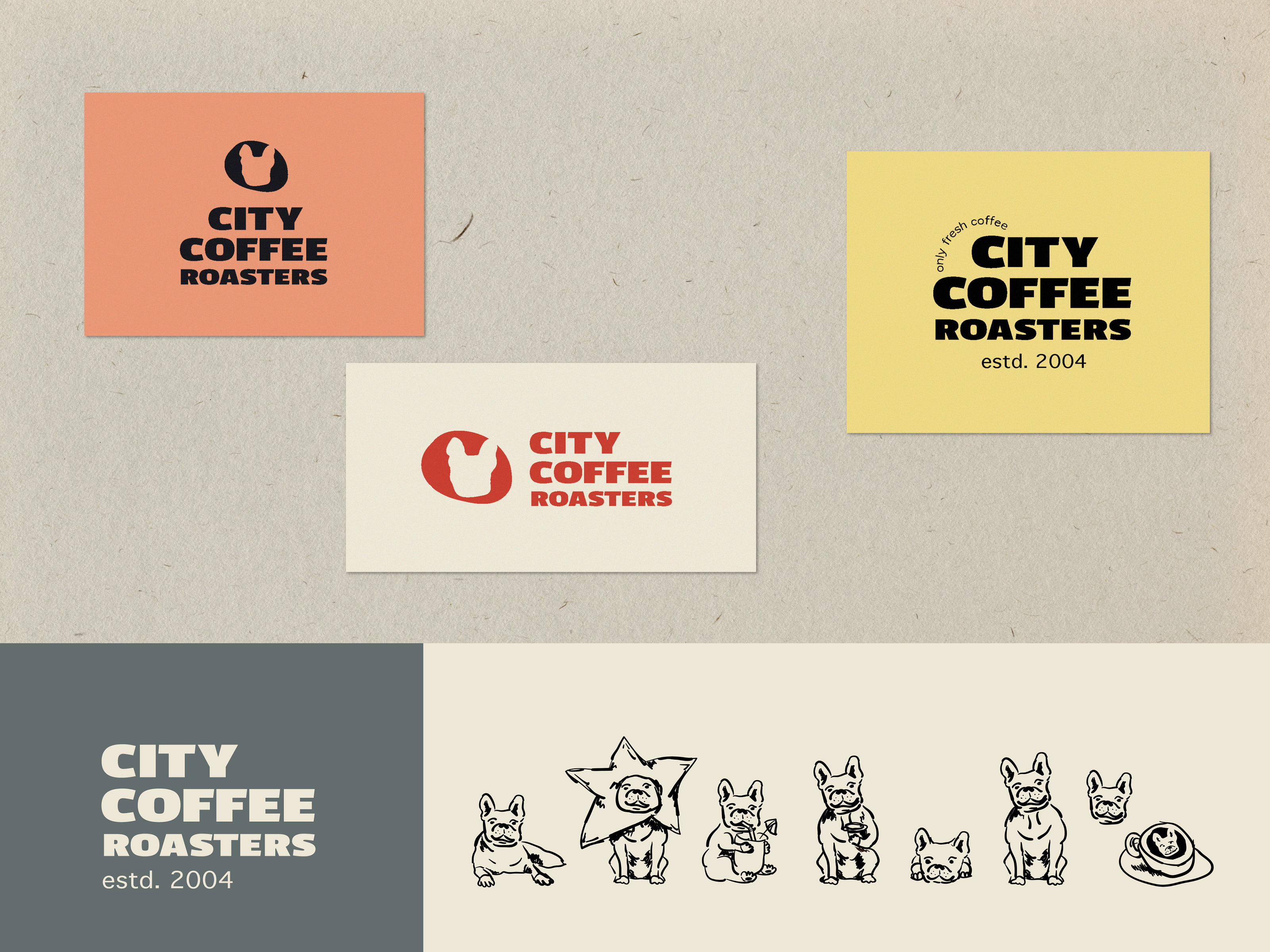 CITY COFFEE ROASTERS — Изображение №4 — Брендинг, Графика на Dprofile
