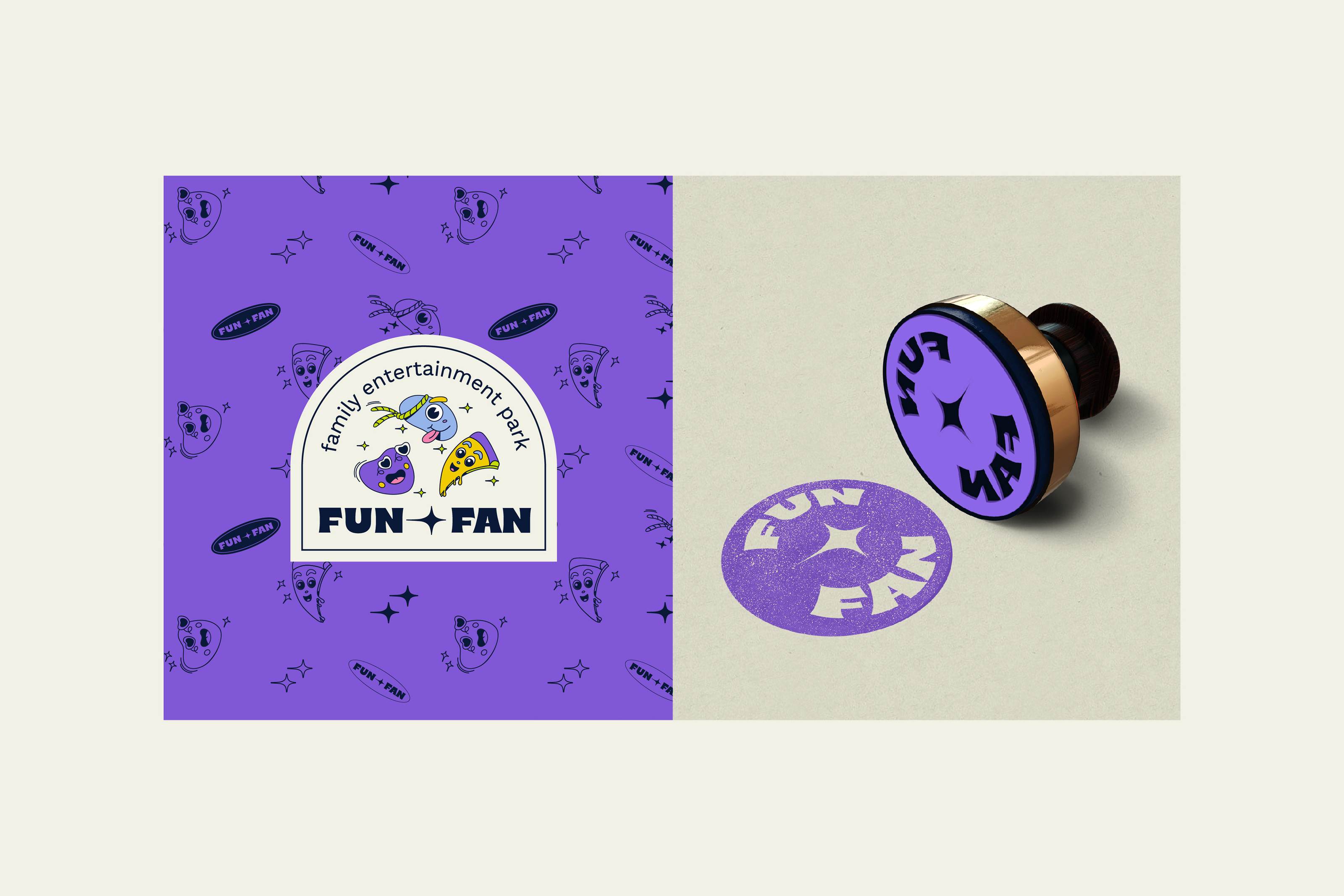 FunFan. Family Park — Изображение №7 — Брендинг, Графика на Dprofile