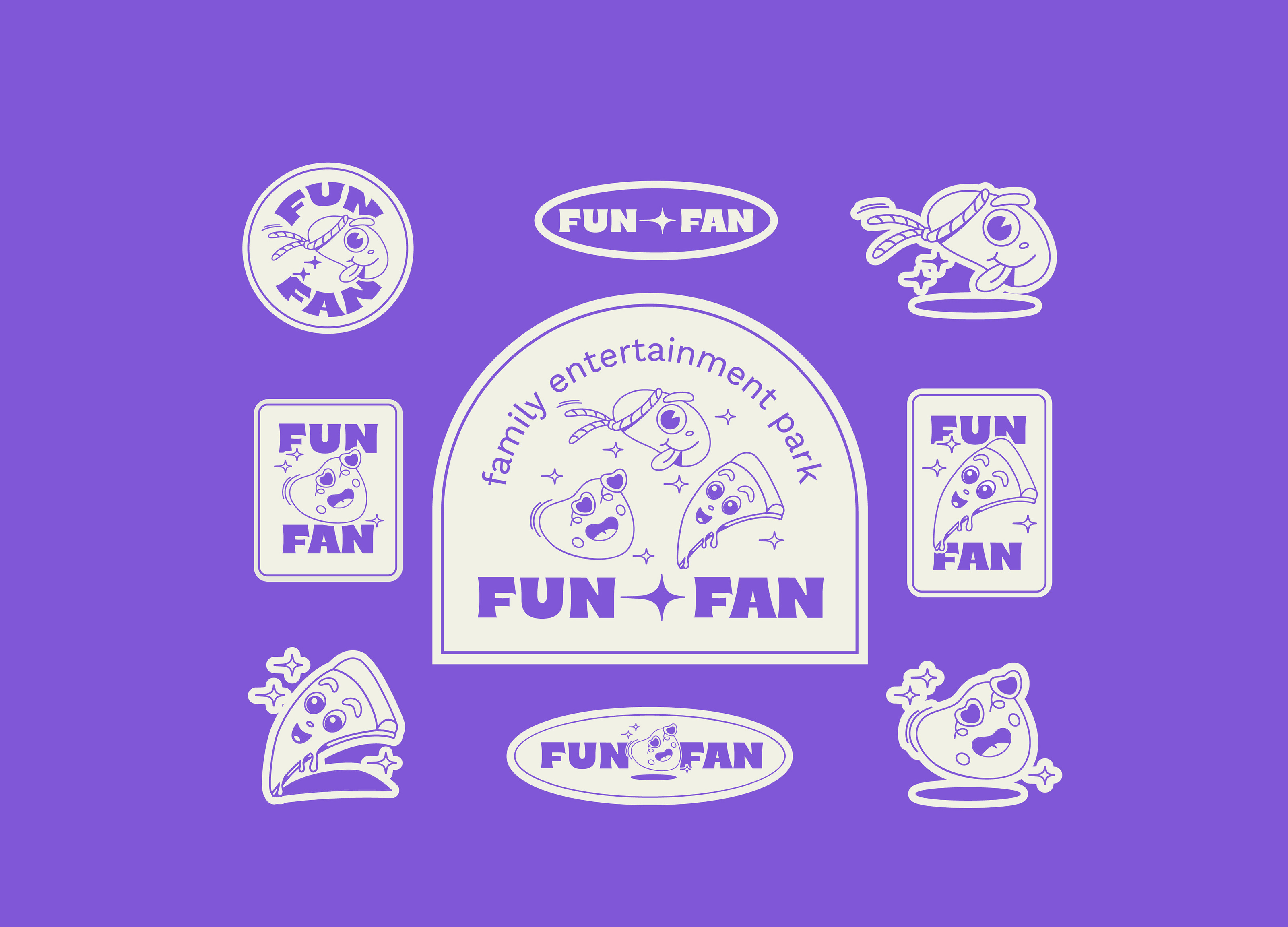 FunFan. Family Park — Изображение №12 — Брендинг, Графика на Dprofile