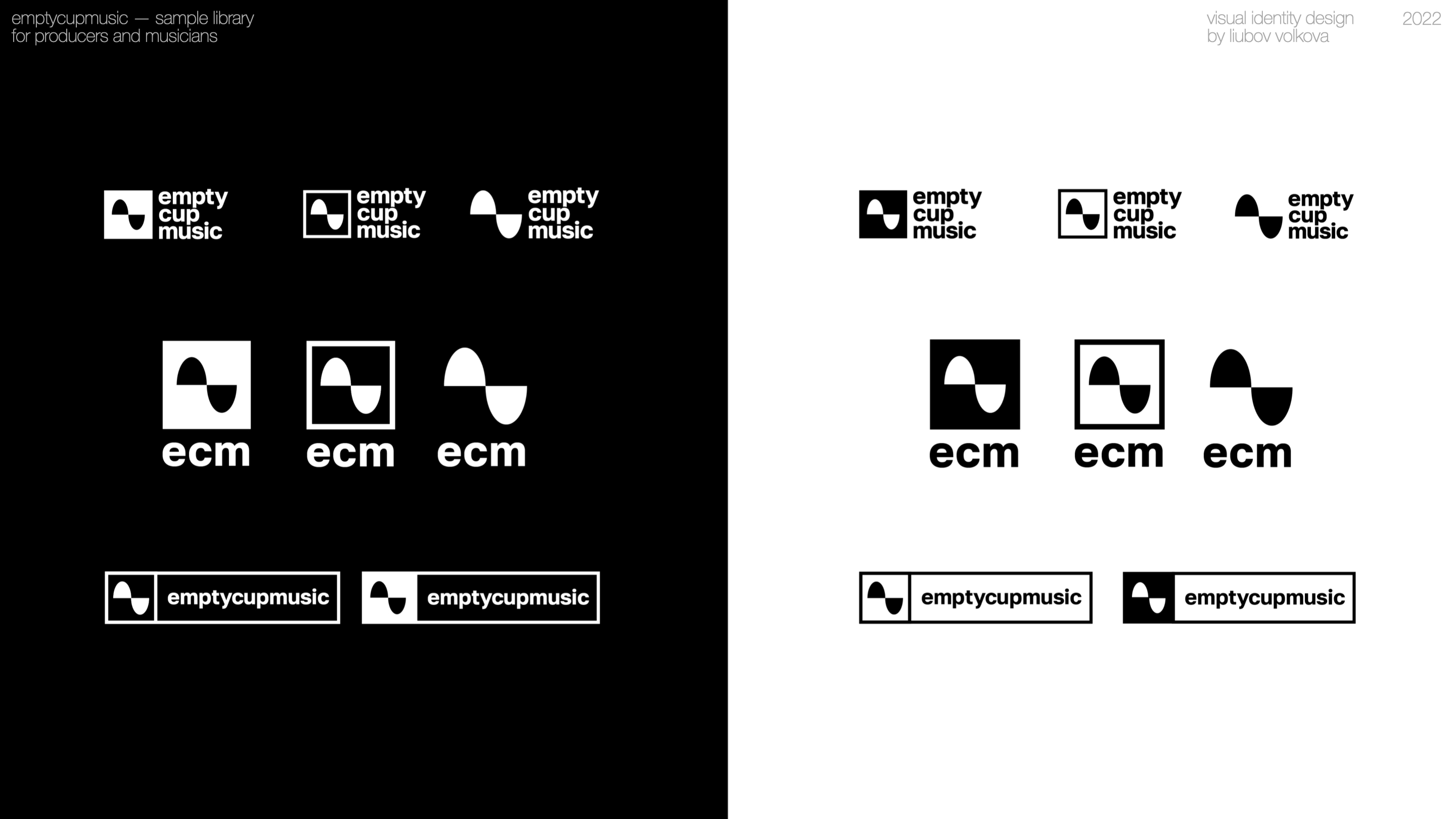 Emptycupmusic. Music Library. Visual Identity — Изображение №3 — Брендинг, Графика на Dprofile