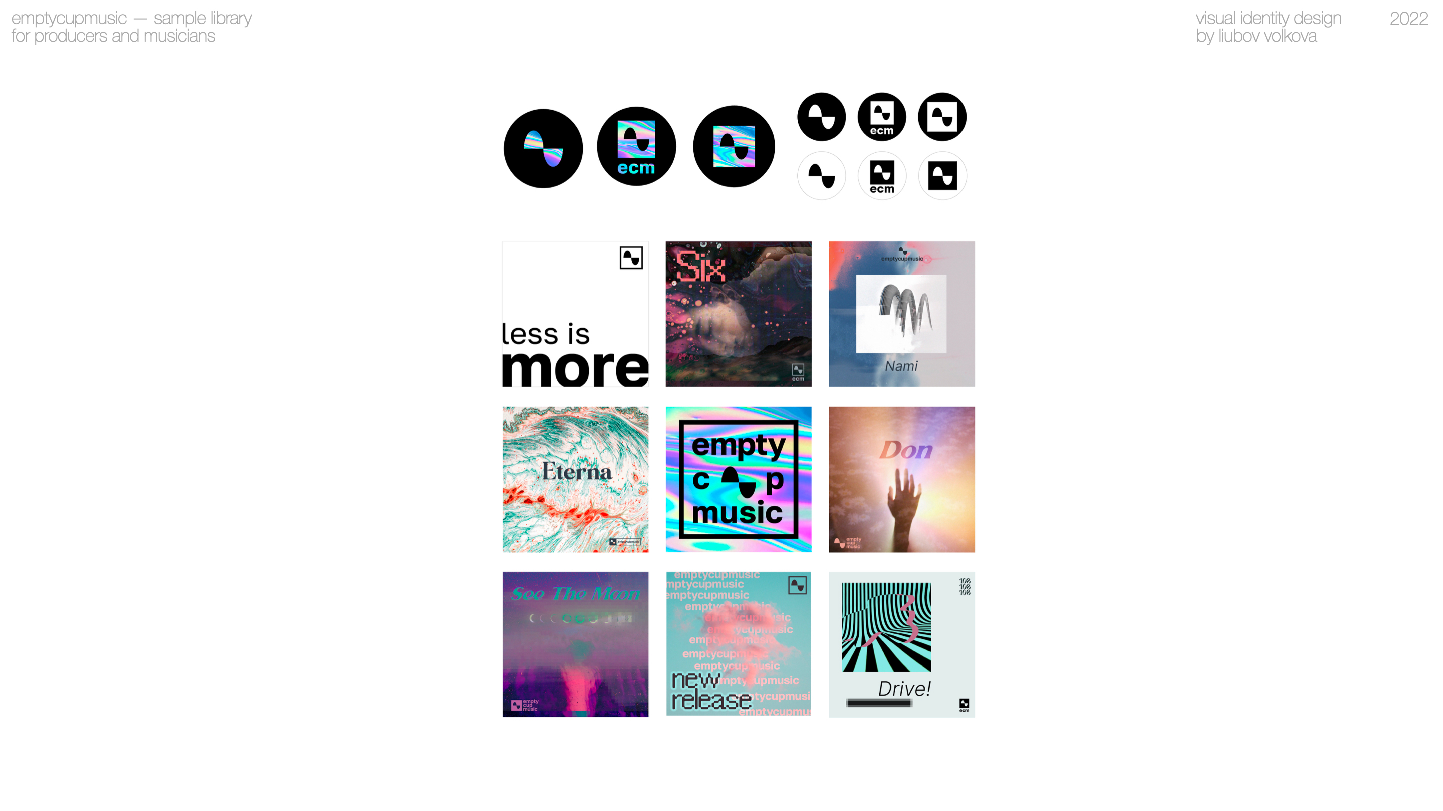 Emptycupmusic. Music Library. Visual Identity — Изображение №9 — Брендинг, Графика на Dprofile