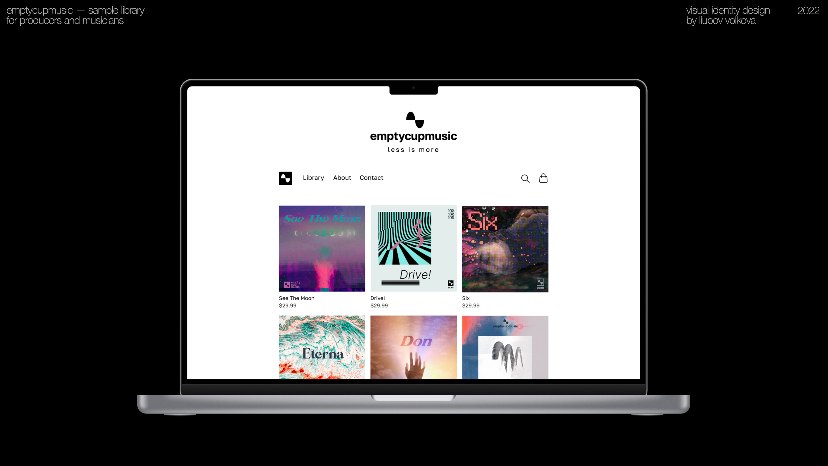Emptycupmusic. Music Library. Visual Identity — Изображение №5 — Брендинг, Графика на Dprofile