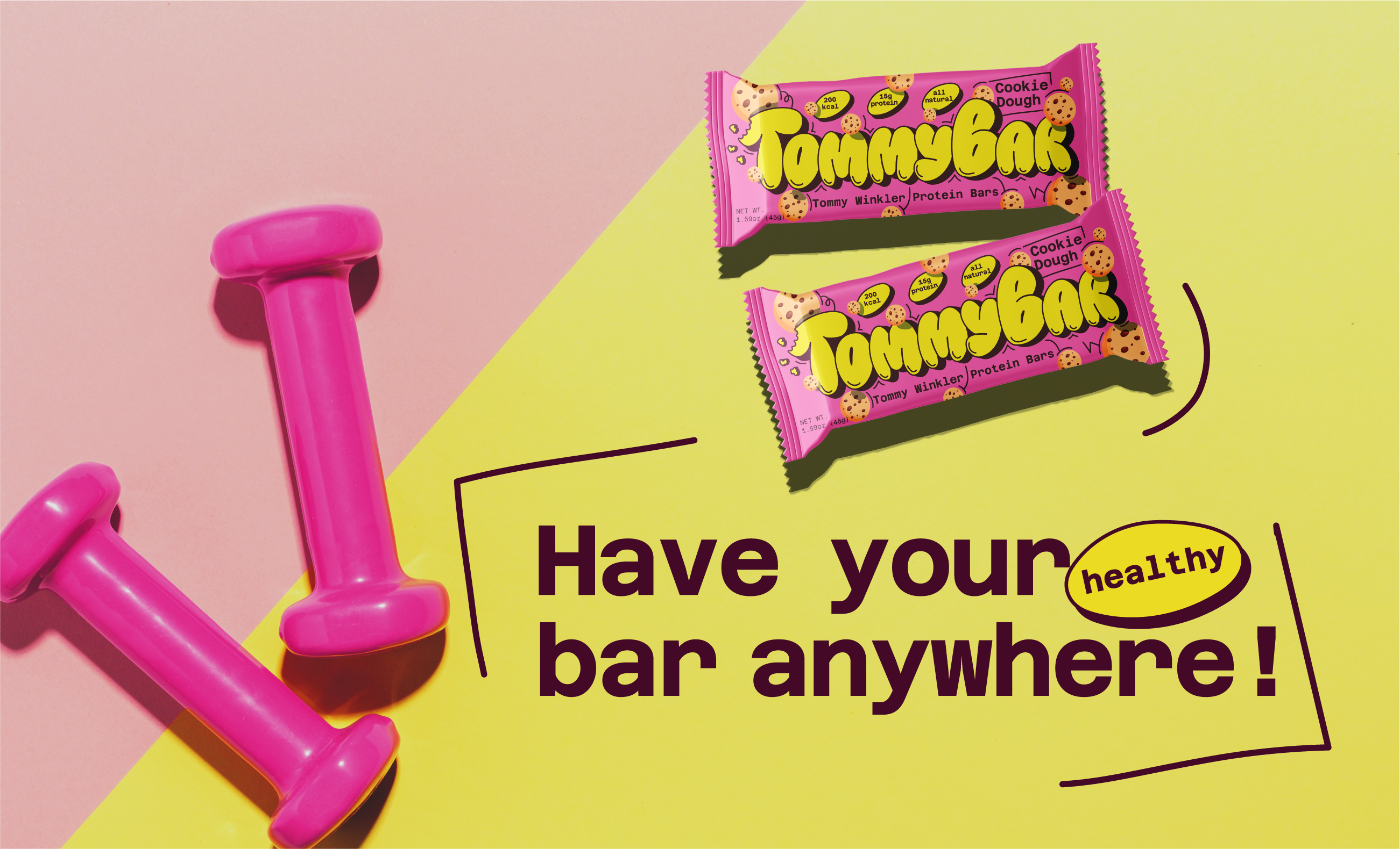 TommyBar. Визуальная айдентика для протеиновых батончиков — Изображение №10 — Брендинг, Графика на Dprofile