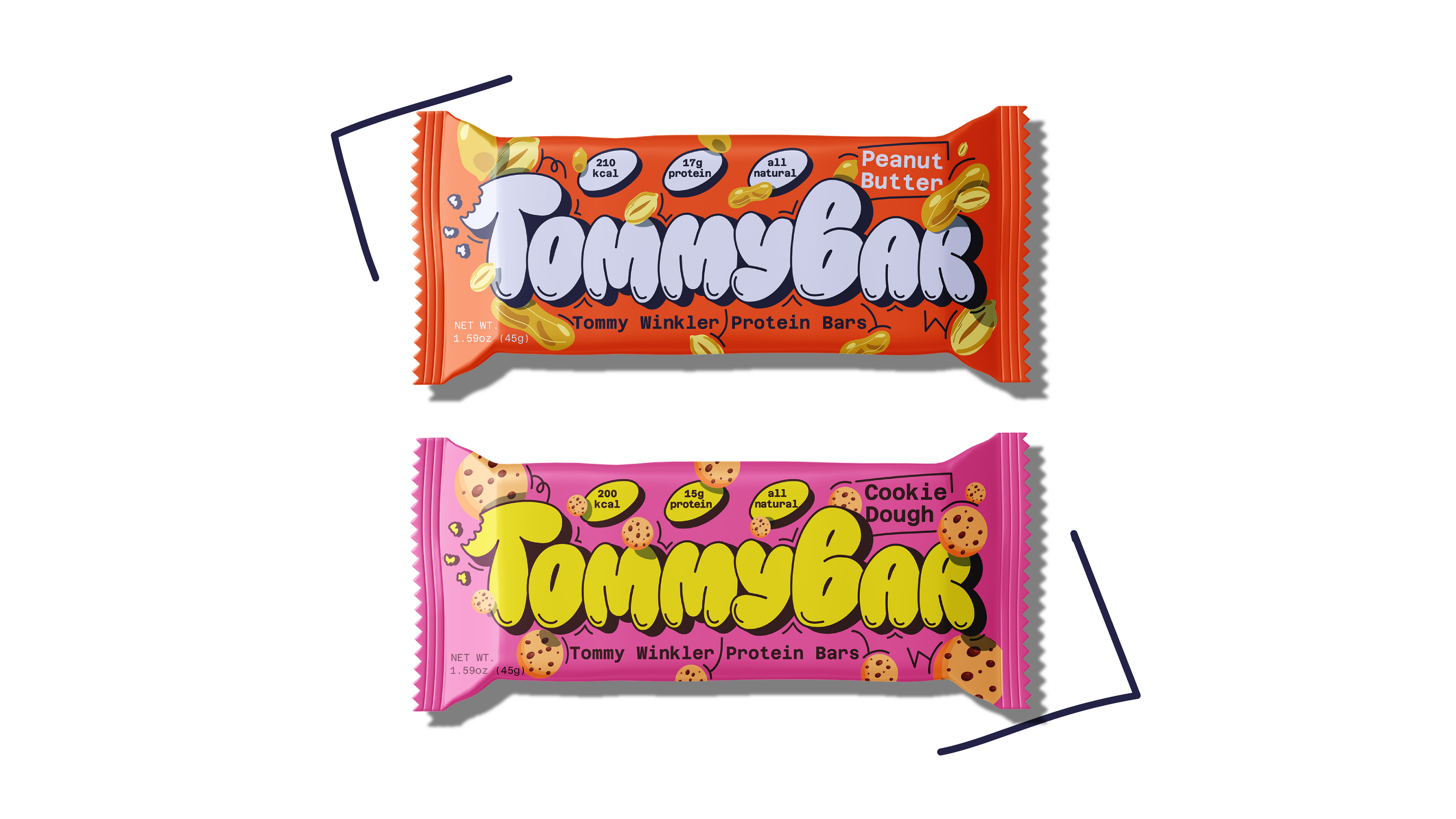 TommyBar. Визуальная айдентика для протеиновых батончиков — Изображение №5 — Брендинг, Графика на Dprofile