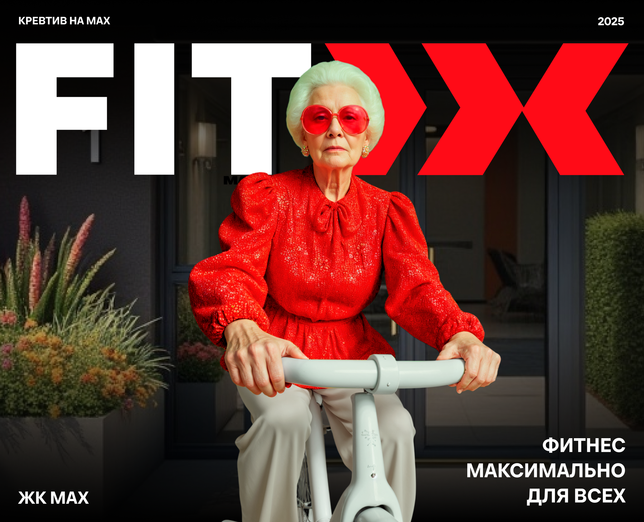 Креатив на MAX // Стилистика фитнес-зала на Dprofile