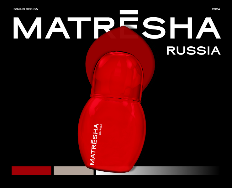 BRAND DESIGN // MATRESHA на Dprofile
