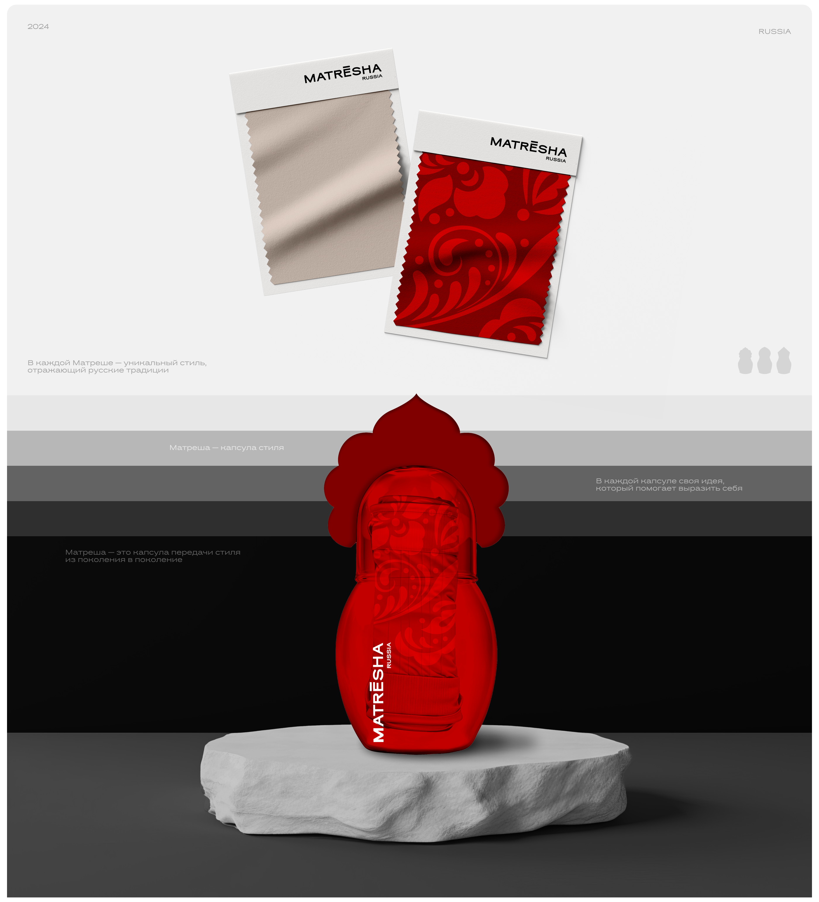 BRAND DESIGN // MATRESHA — Изображение №6 — Брендинг на Dprofile