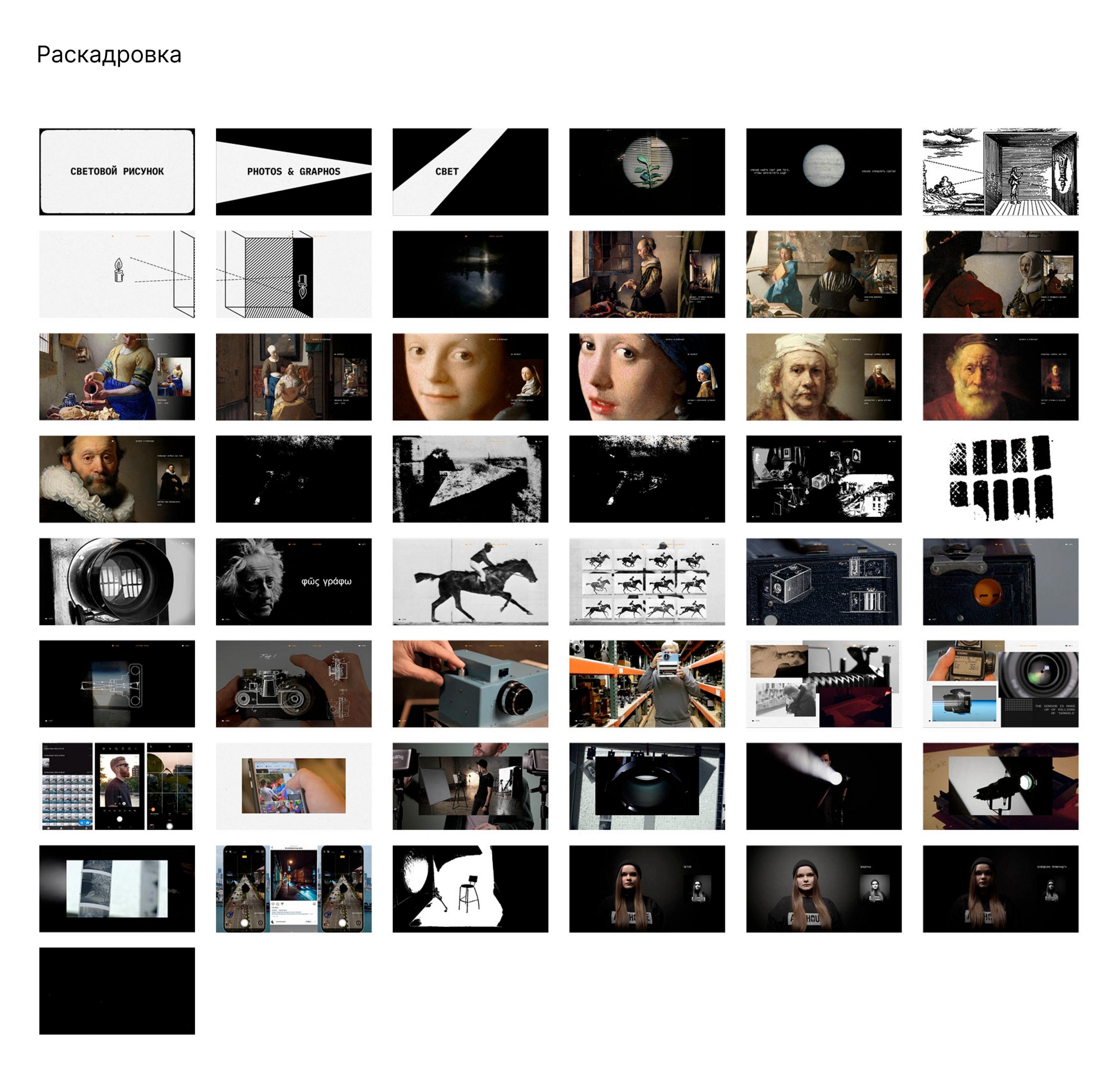 Видео-эссе об истории фотографии | Световой рисунок — Изображение №2 — Анимация на Dprofile
