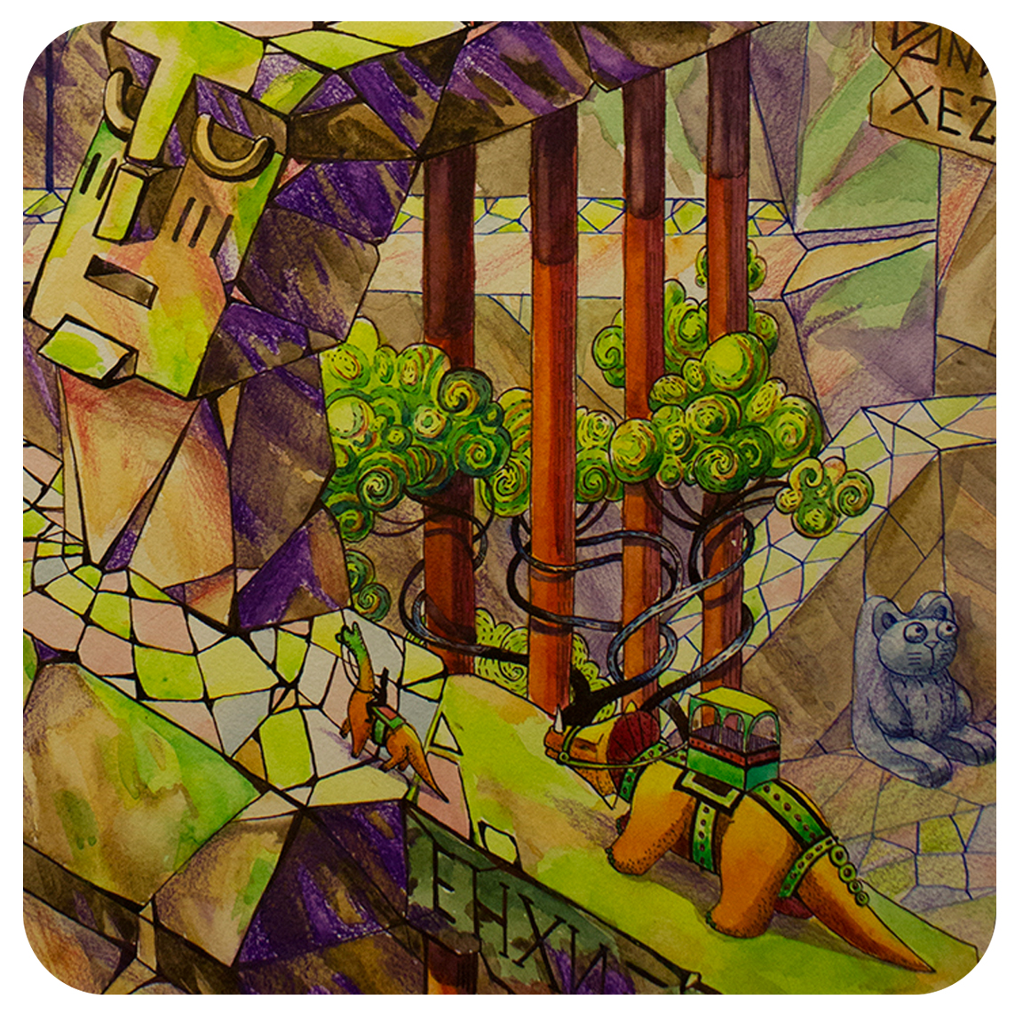 Фантастический город — Изображение №8 — Иллюстрация на Dprofile