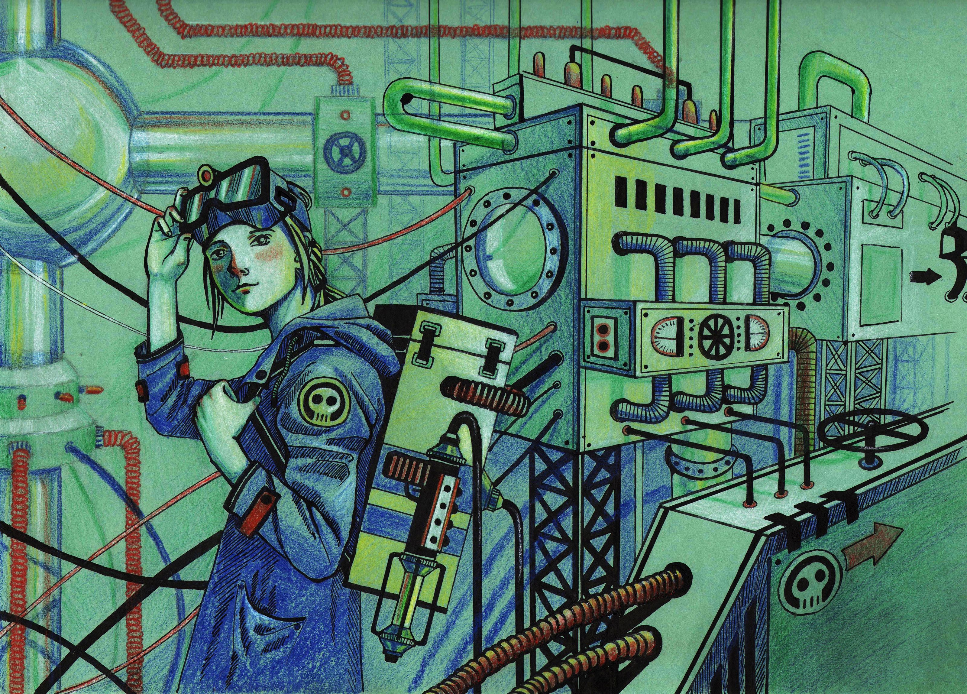 Лаборатория — Изображение №2 — Иллюстрация на Dprofile