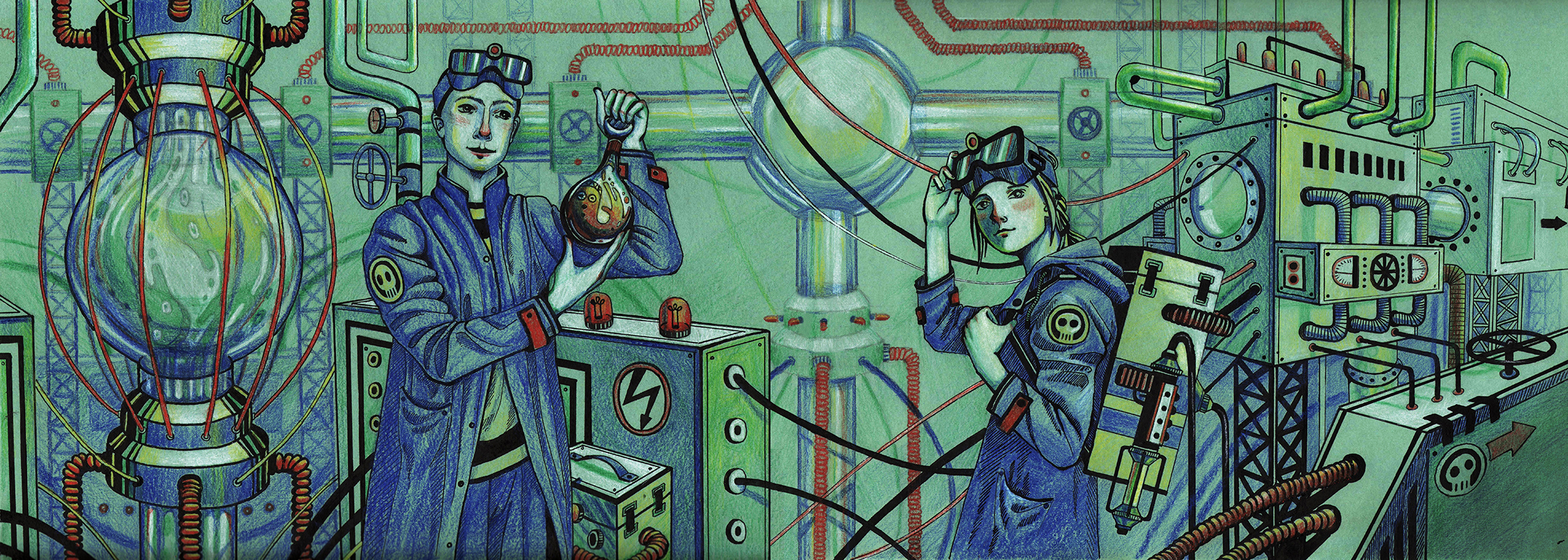 Лаборатория — Изображение №3 — Иллюстрация на Dprofile