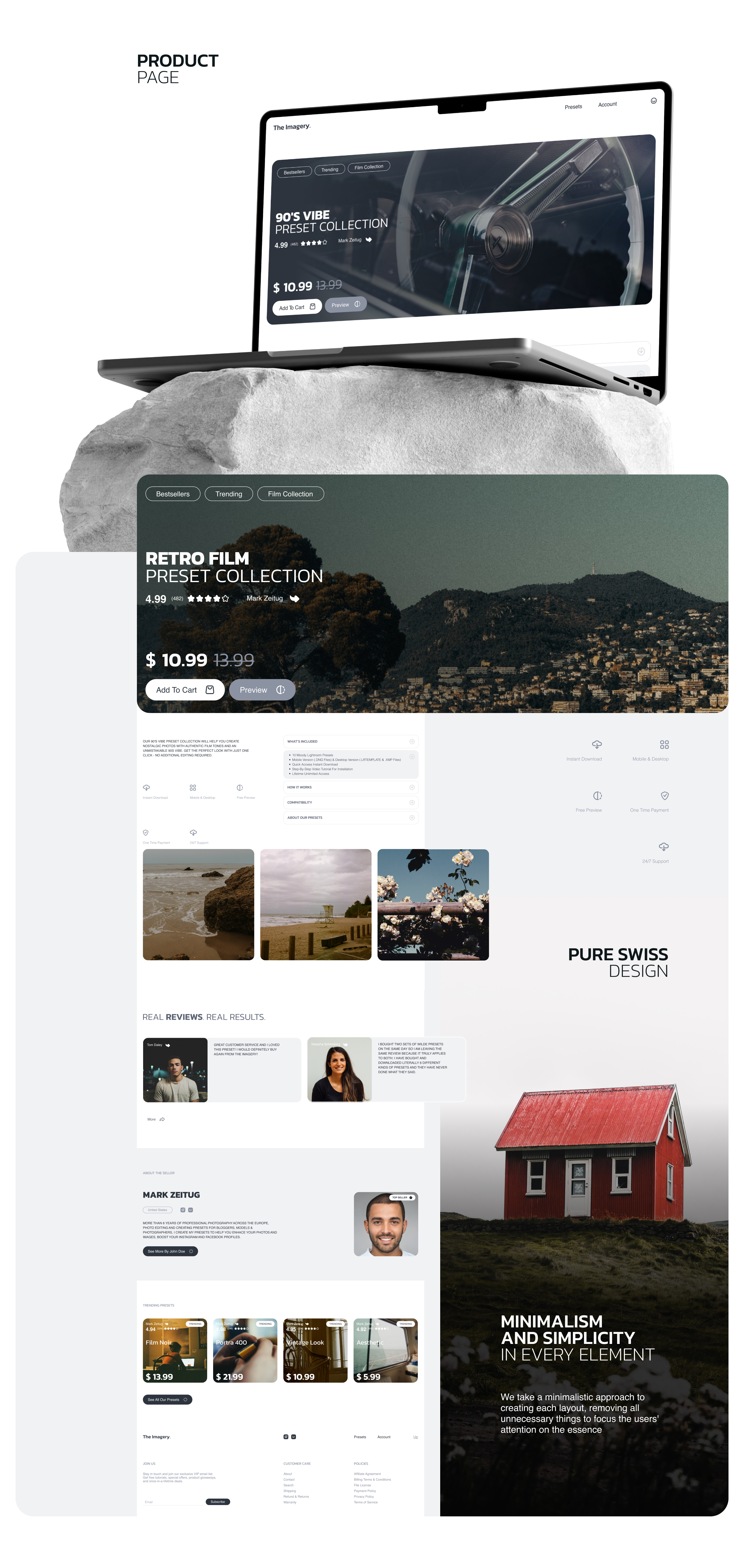 Imagery – Web-App UIUX Design — Изображение №4 — Интерфейсы на Dprofile
