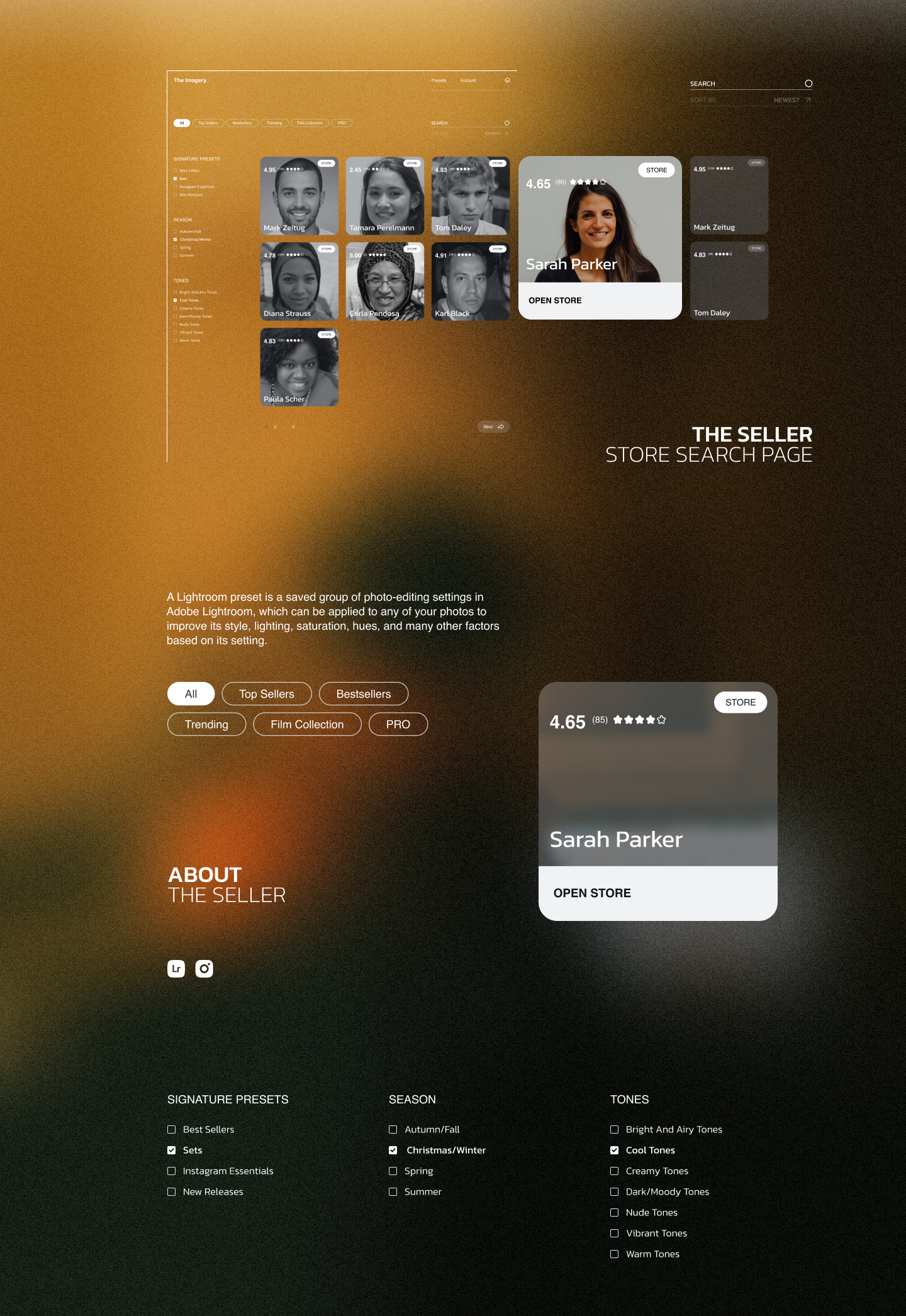 Imagery – Web-App UIUX Design — Изображение №5 — Интерфейсы на Dprofile