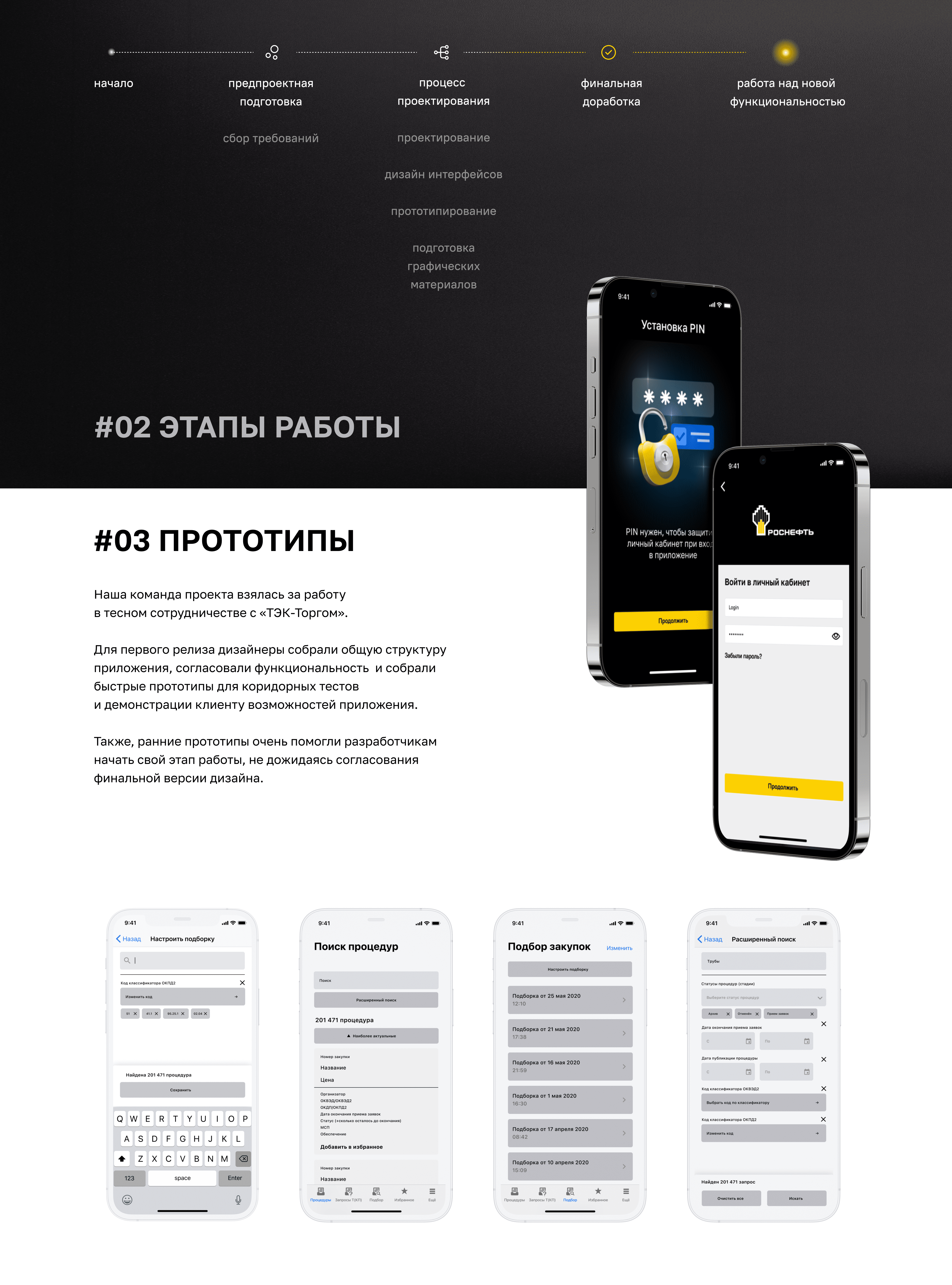 Закупки Роснефть — Изображение №3 — Интерфейсы, Брендинг на Dprofile