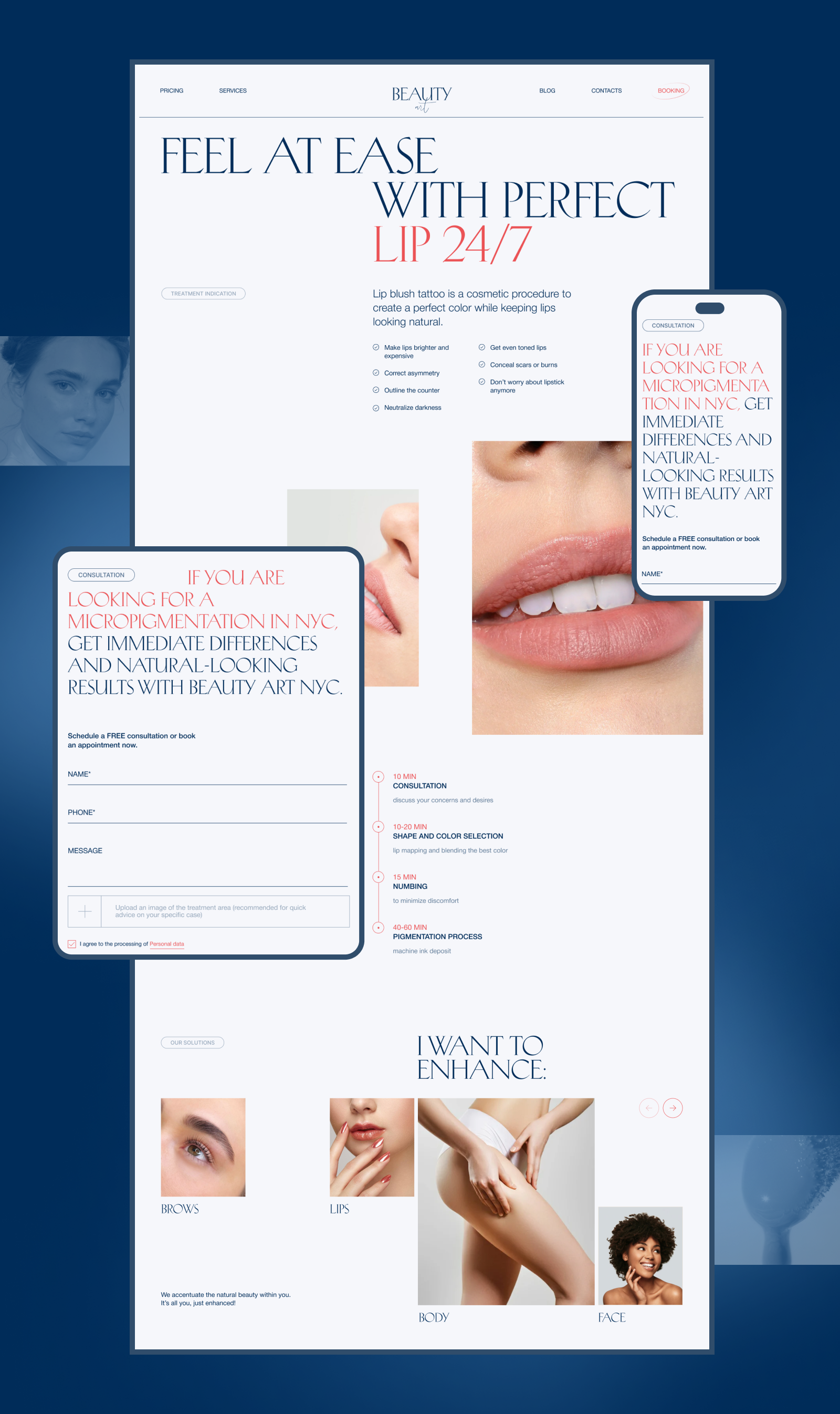 Beauty Art — Изображение №10 — Интерфейсы, Брендинг на Dprofile