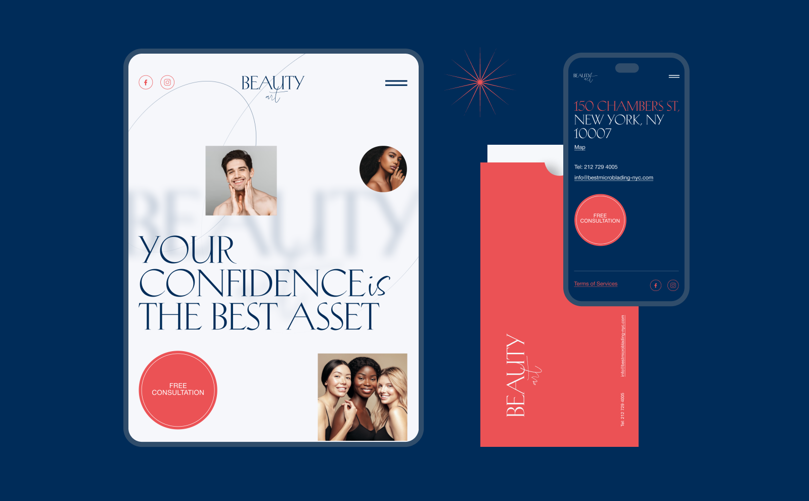 Beauty Art — Изображение №5 — Интерфейсы, Брендинг на Dprofile