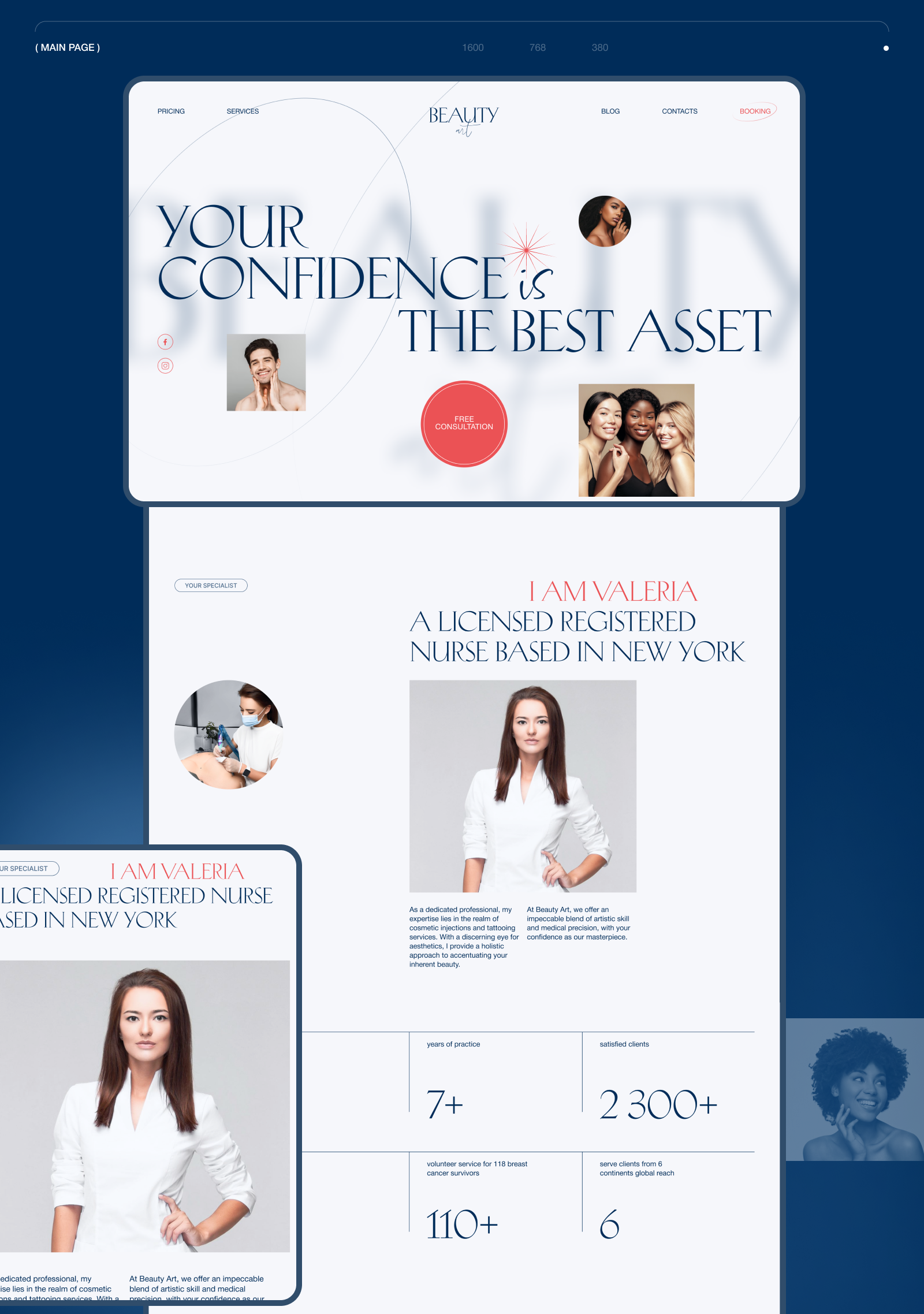 Beauty Art — Изображение №2 — Интерфейсы, Брендинг на Dprofile