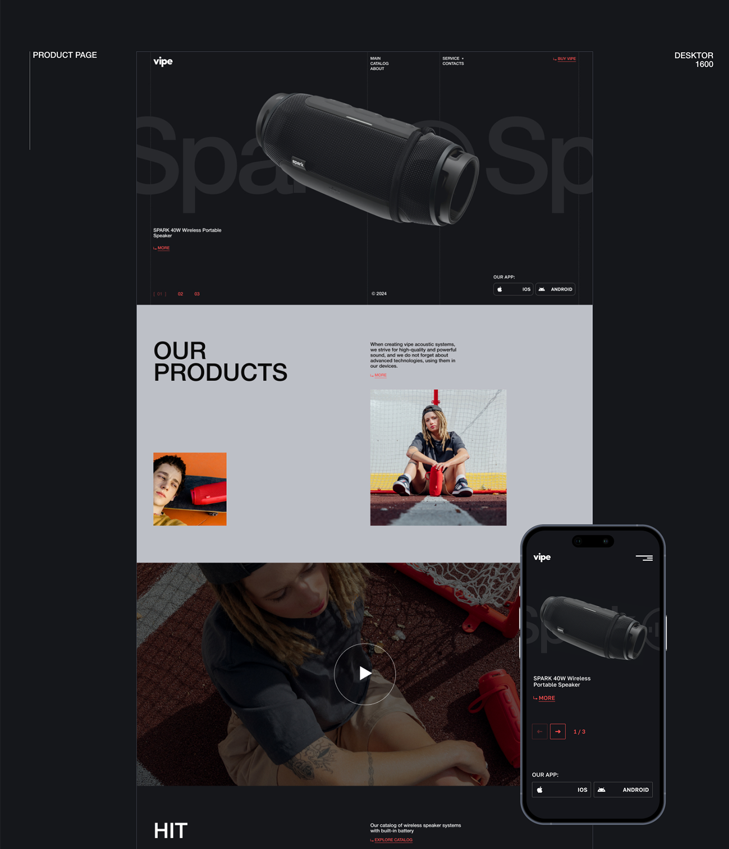 Vipe — Изображение №3 — Интерфейсы, Анимация на Dprofile