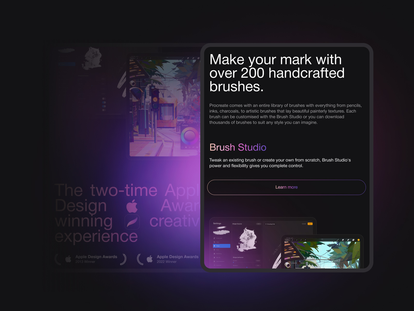 Procreate — Изображение №7 — Интерфейсы, Брендинг на Dprofile