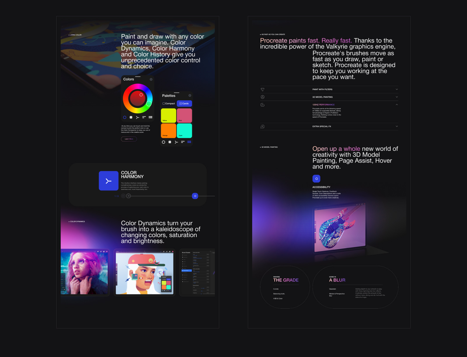 Procreate — Изображение №14 — Интерфейсы, Брендинг на Dprofile