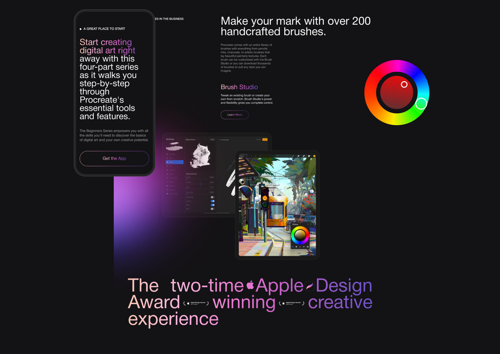 Procreate — Изображение №4 — Интерфейсы, Брендинг на Dprofile