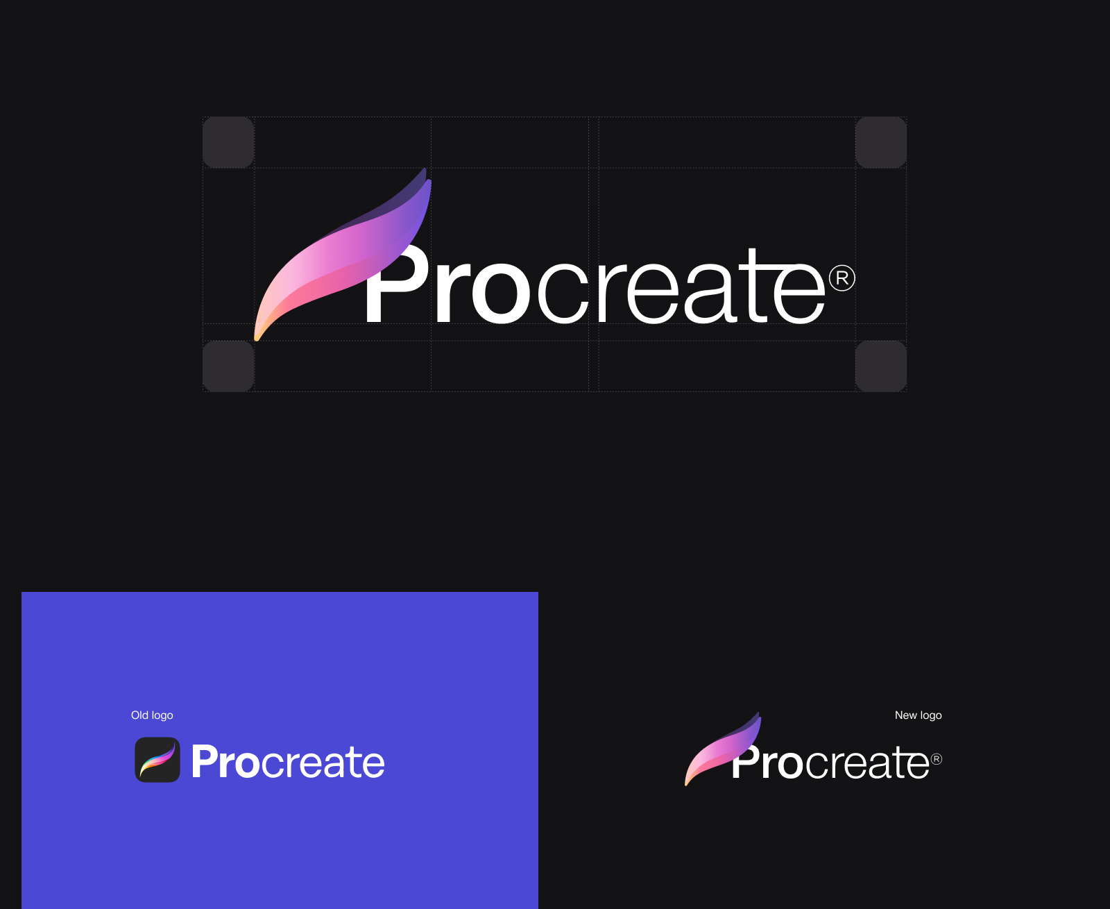 Procreate — Изображение №2 — Интерфейсы, Брендинг на Dprofile