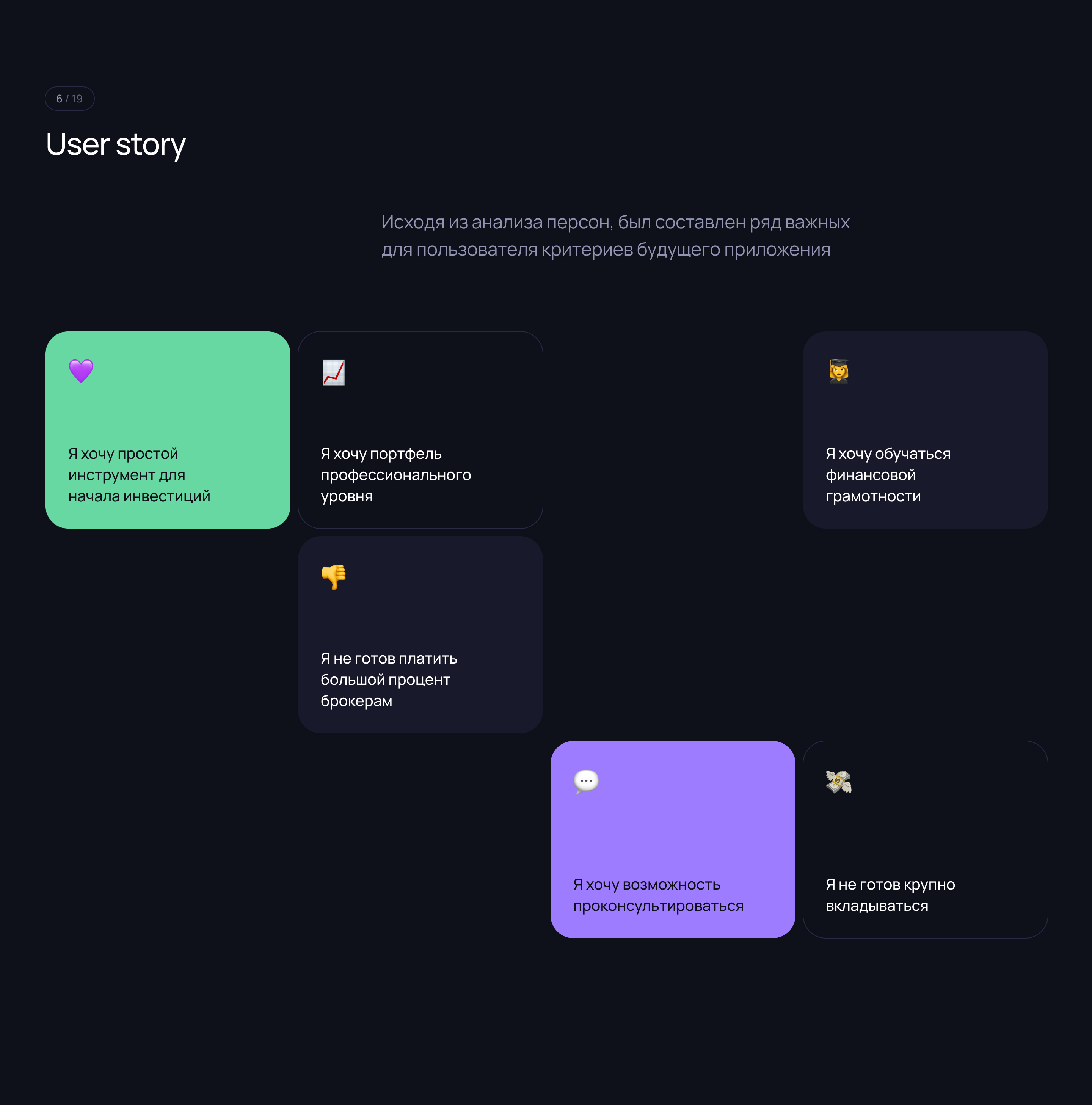 Инвест-помощник Rivium App — Изображение №9 — Интерфейсы на Dprofile
