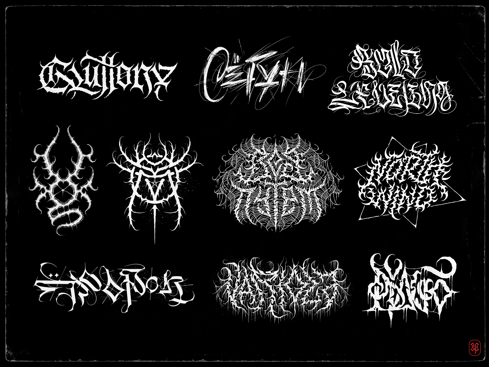 Recent lettering works — Изображение №1 — Брендинг, Графика на Dprofile