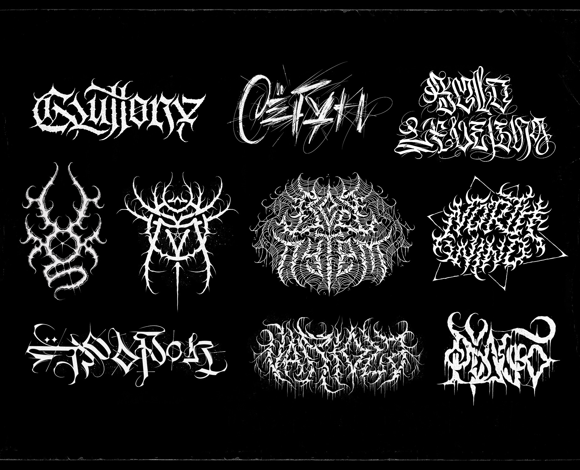Recent lettering works на Dprofile