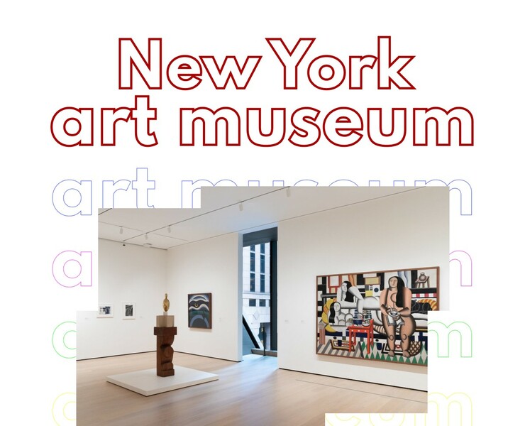 Плакат " New York art museum" — Иллюстрация, Графика на Dprofile