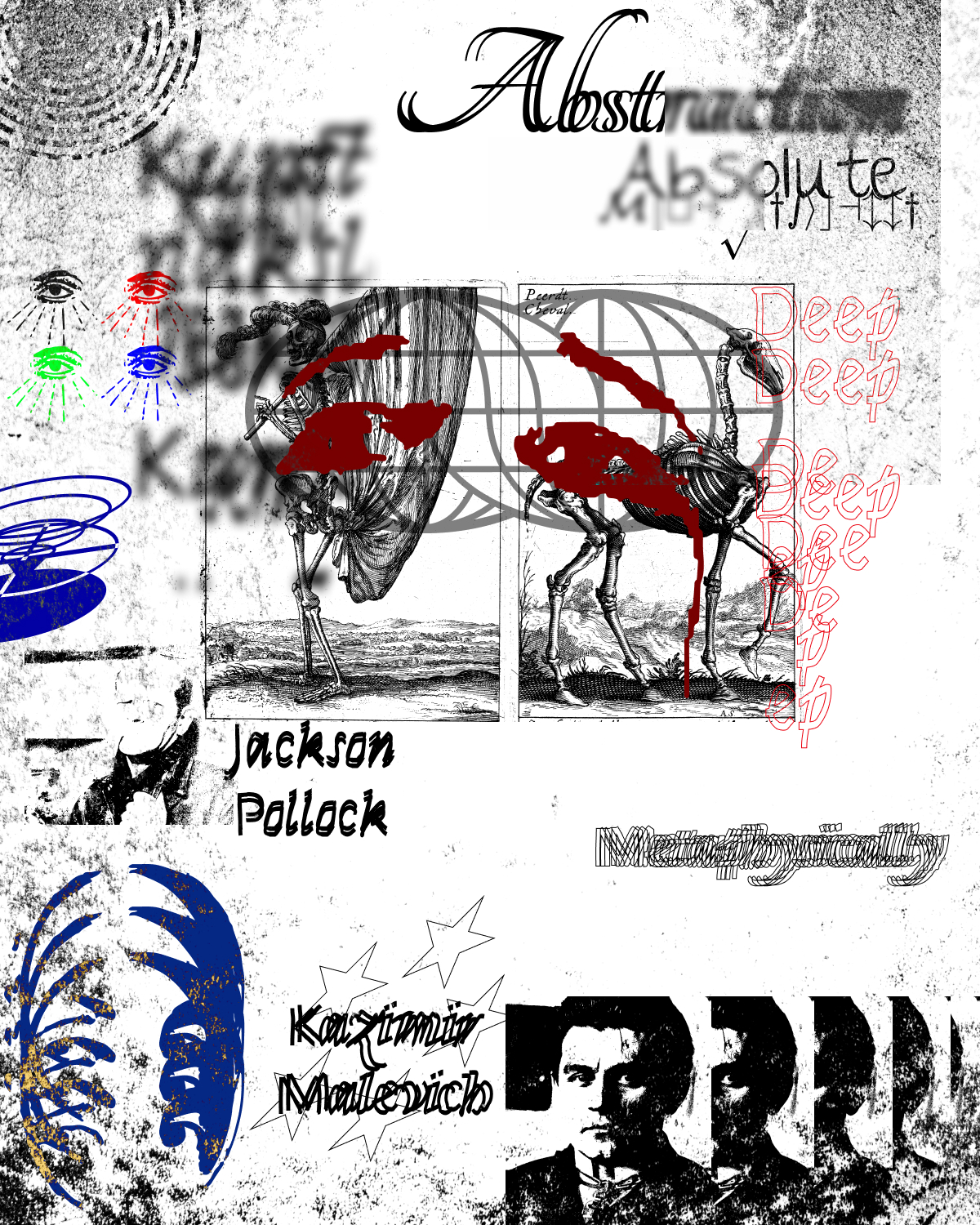 Плакат "Abstraction" — Изображение №1 — Иллюстрация, Графика на Dprofile