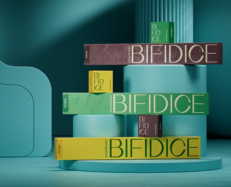 мороженое bifidice — Брендинг на Dprofile