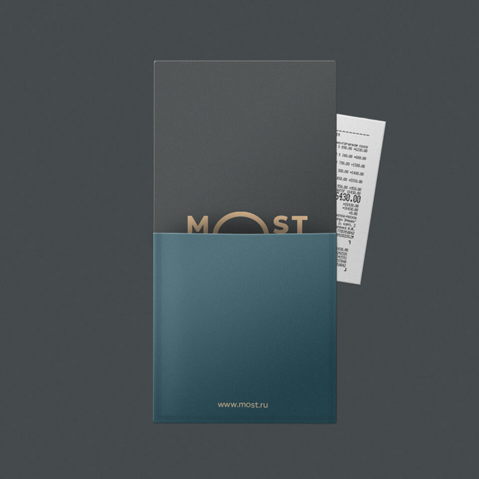 ресторан most — Изображение №11 — Брендинг на Dprofile