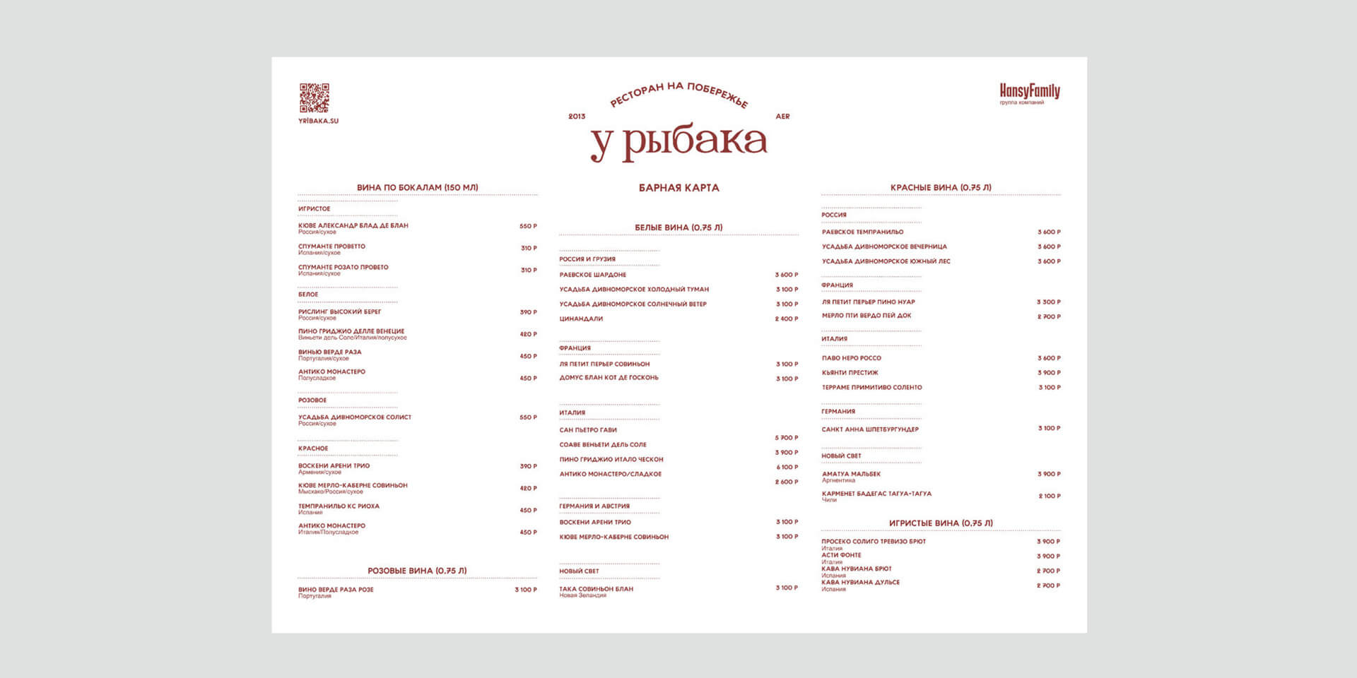 ресторан «у рыбака» — Изображение №27 — Брендинг на Dprofile