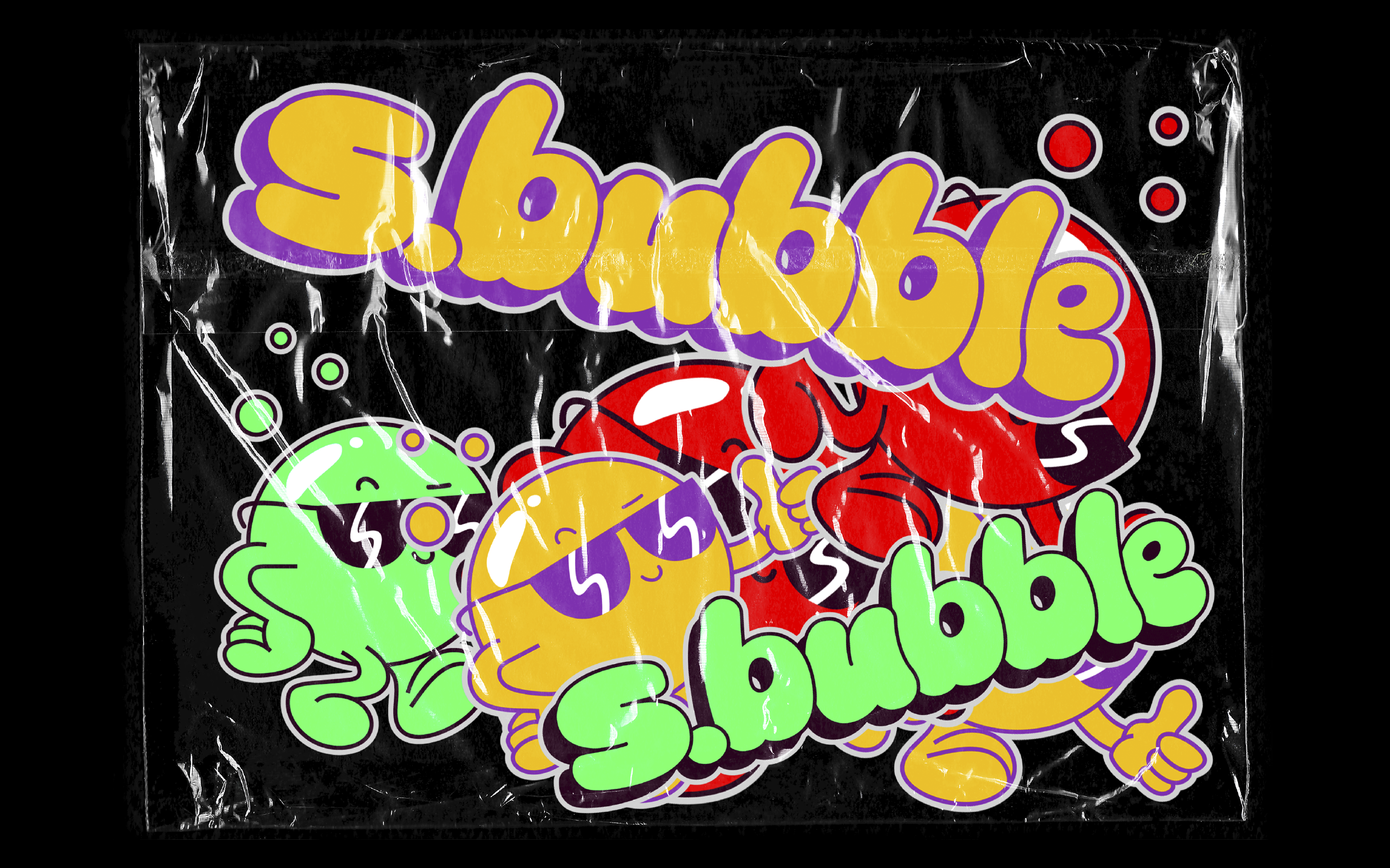 Shock Bubble – газированные напитки — Изображение №10 — Брендинг, Иллюстрация на Dprofile