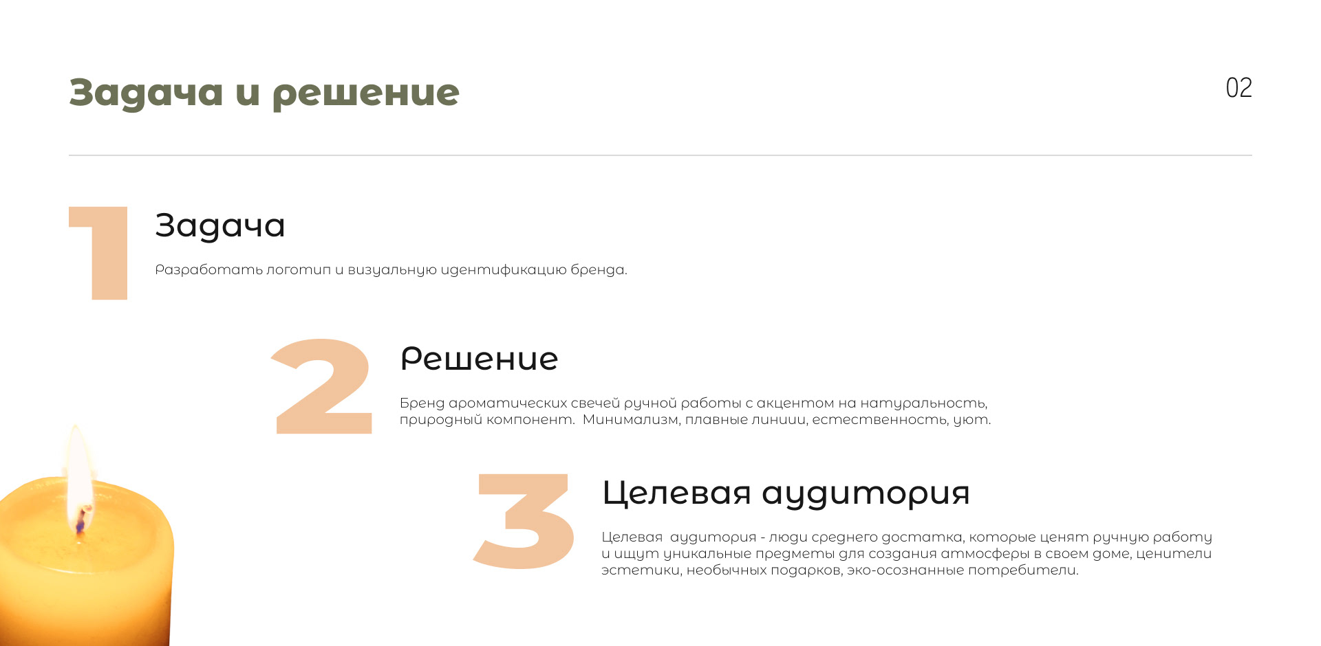 Visual Identity 2023 Candles — Изображение №3 — Брендинг, Графика на Dprofile