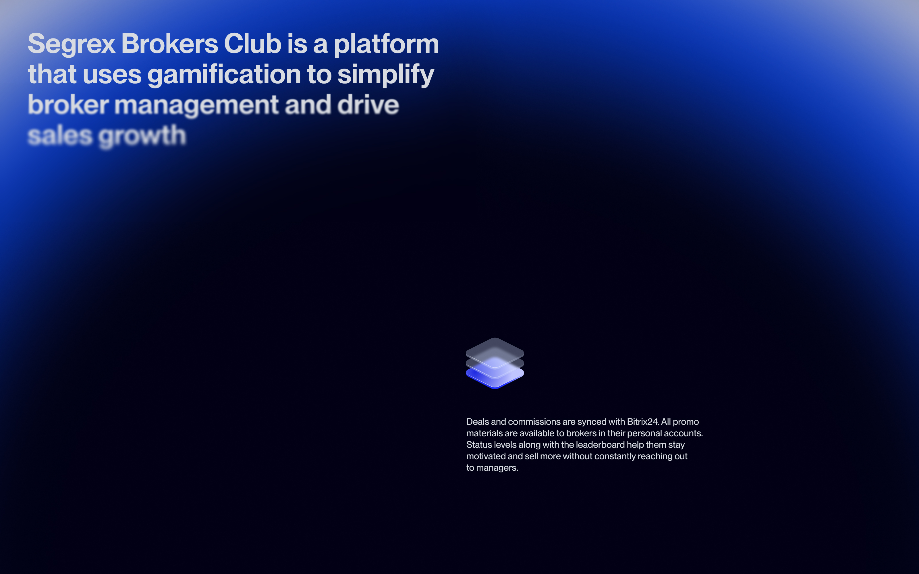 Segrex Brokers Club — Изображение №2 — Интерфейсы на Dprofile