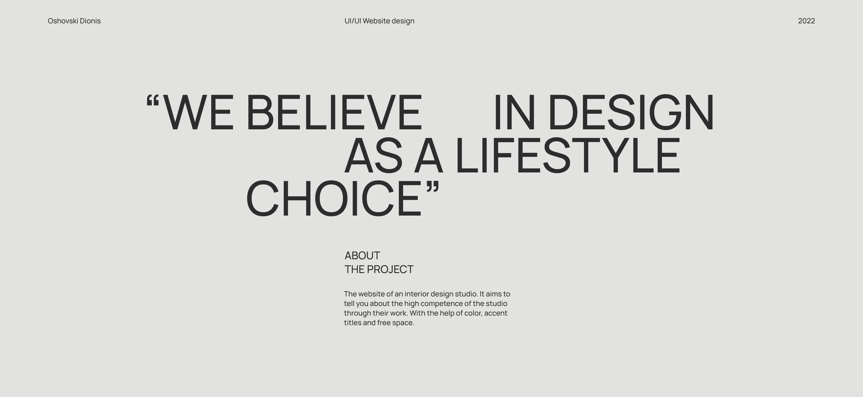Sulina design — Изображение №1 — Интерфейсы, Анимация на Dprofile