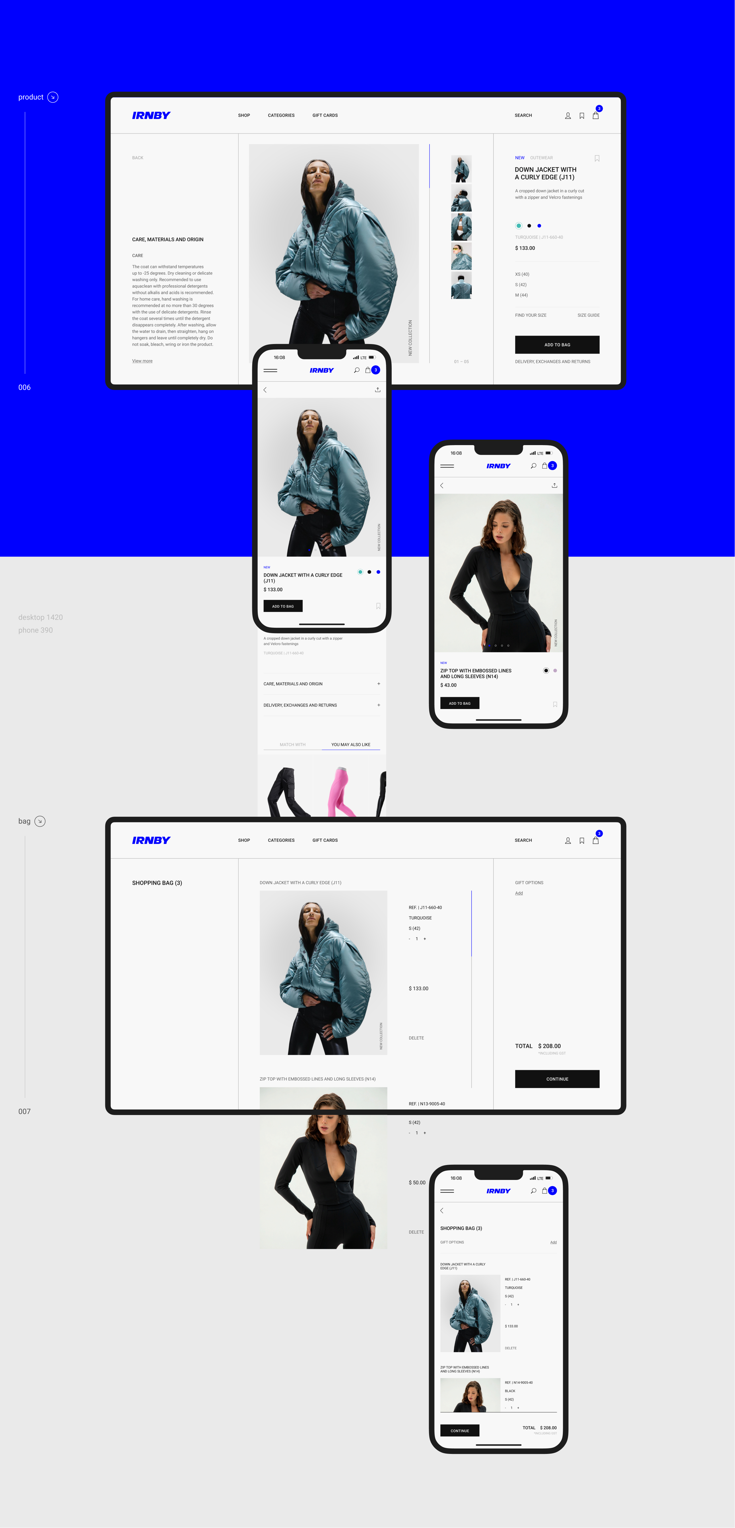 IRNBY | e-commerce redesign — Изображение №8 — Интерфейсы на Dprofile