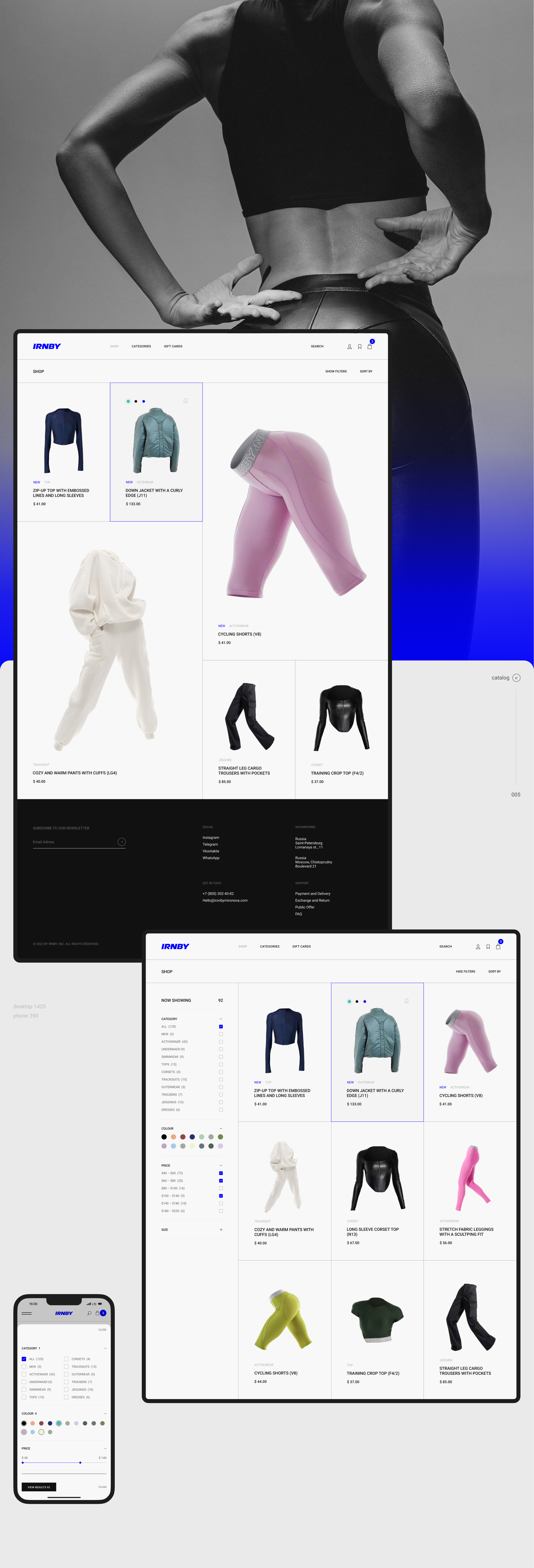 IRNBY | e-commerce redesign — Изображение №7 — Интерфейсы на Dprofile